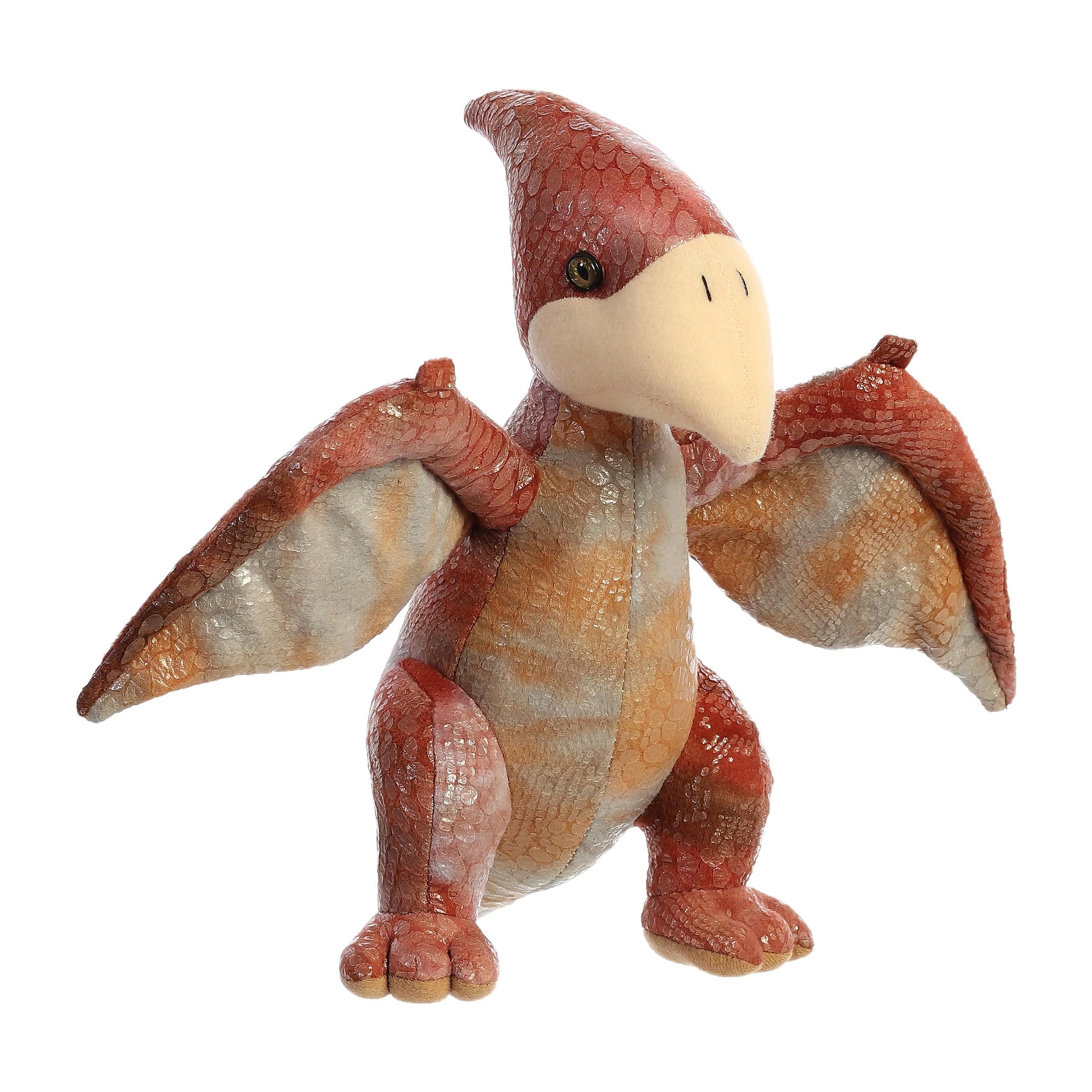 Aurora® Ferocious Dinos & Dragons Pteranodon Stuffed Animal - Prehistoric Fun - Cuddly Companions - Brown 11 Inches