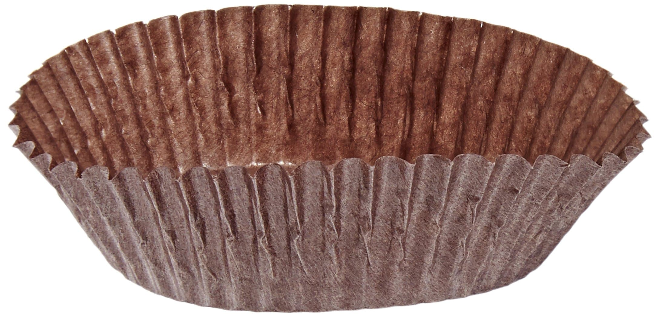 CybrTraydNo.601 Peanut Butter Paper Candy Cups, 200-Count, Brown