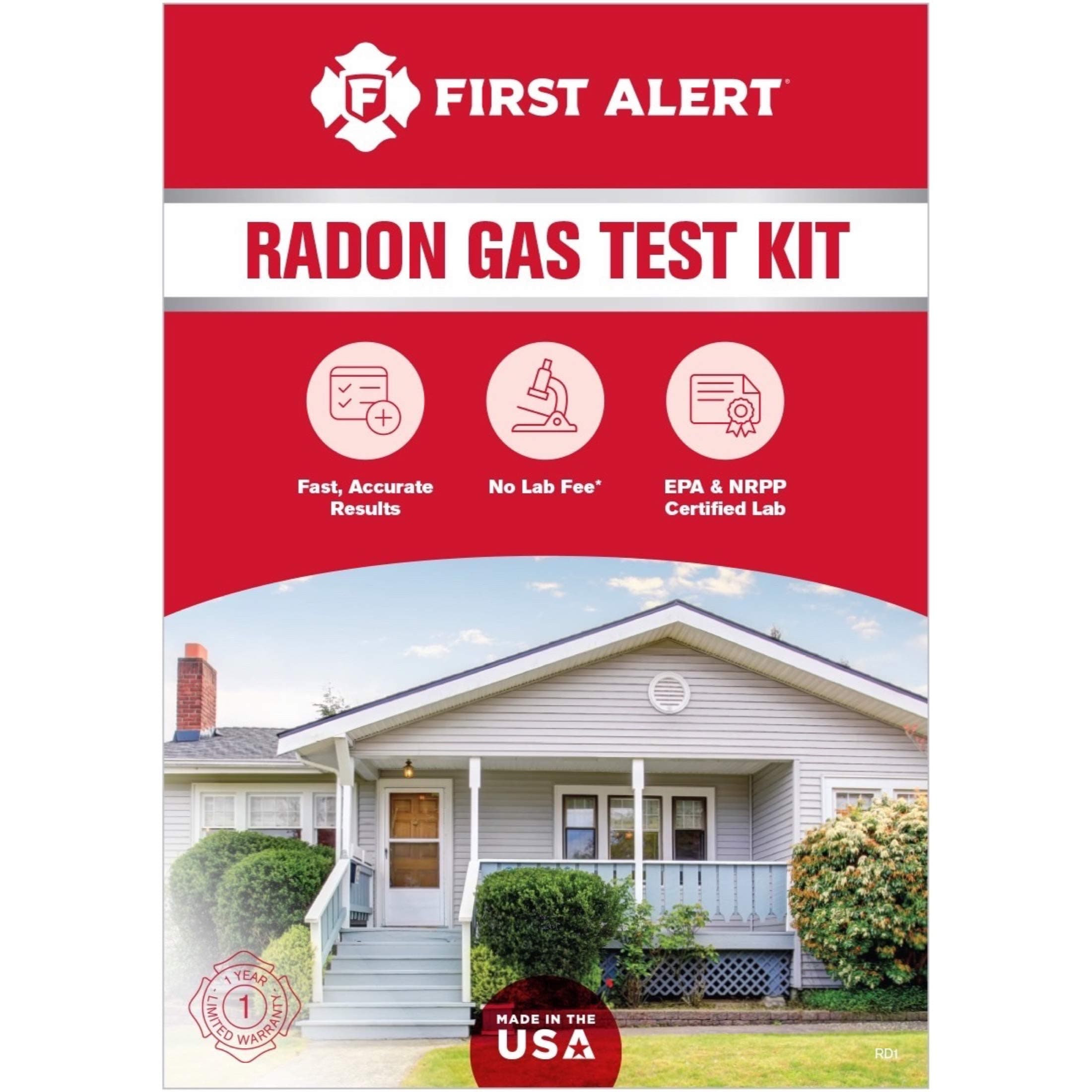 RD1 Radon Gas Test Kit