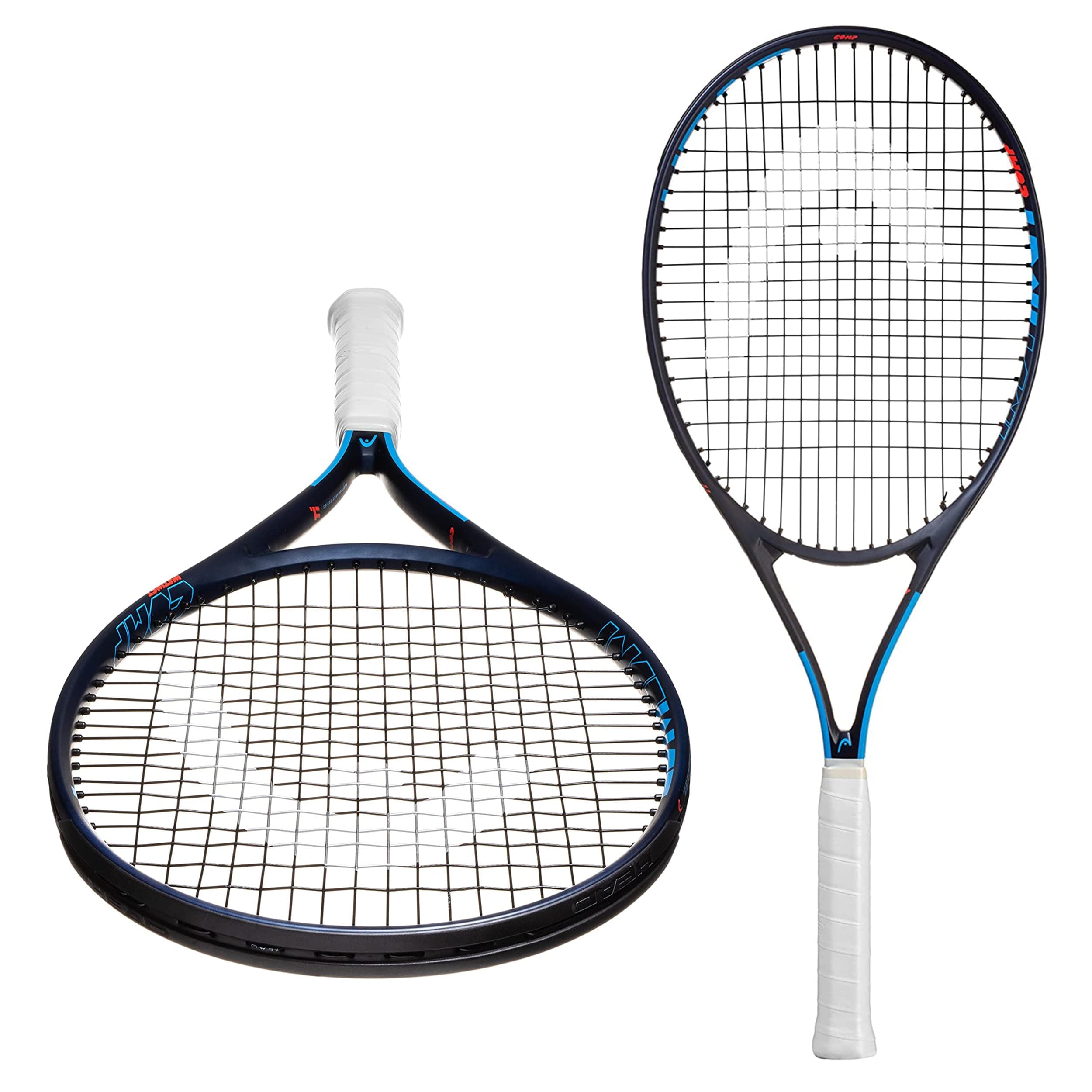Ti. Instinct Pre-Strung 27 in. Black/Blue Tennis Racquet