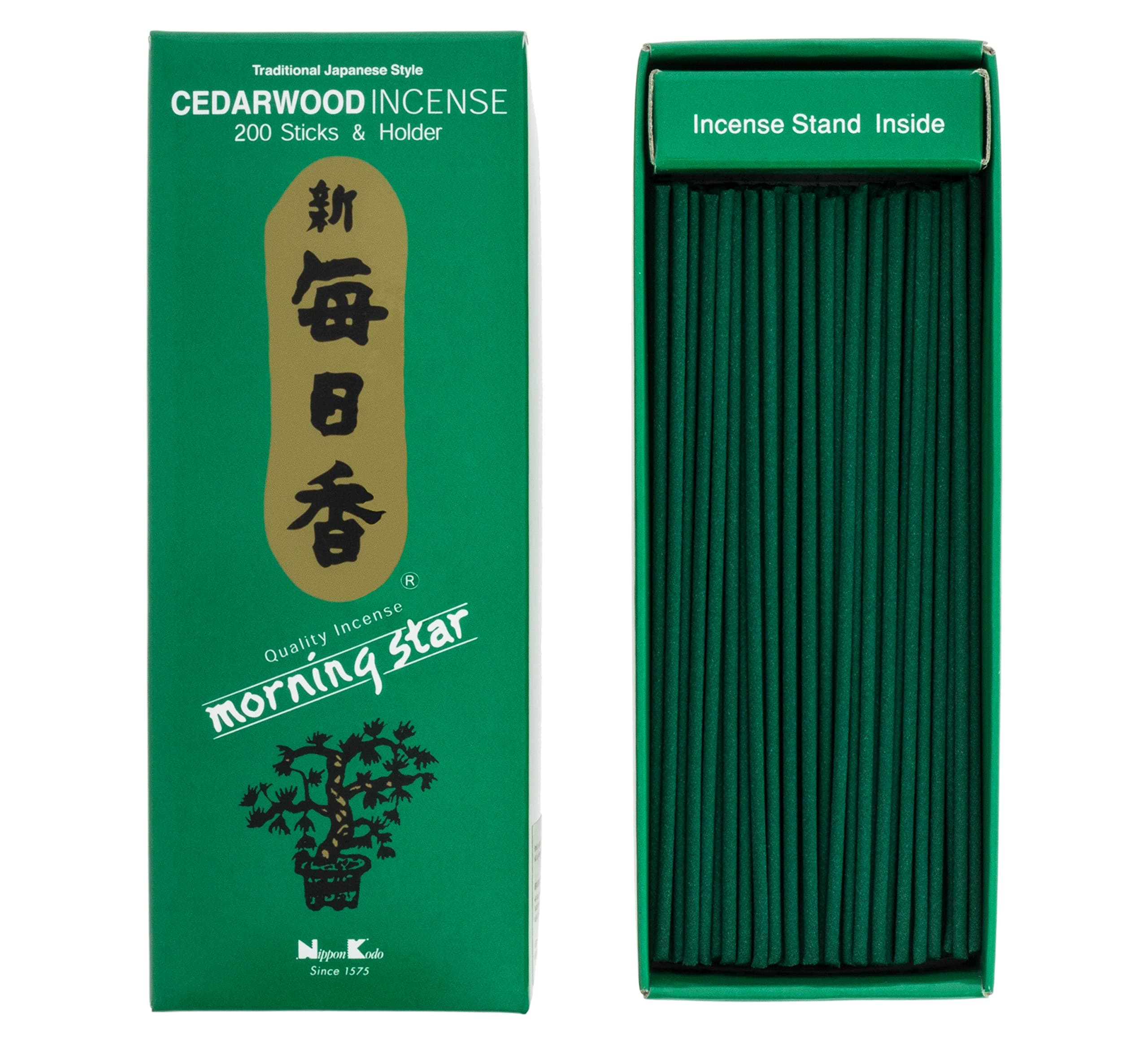 Nippon Kodo Morning Star Cedar Incense Sticks 200