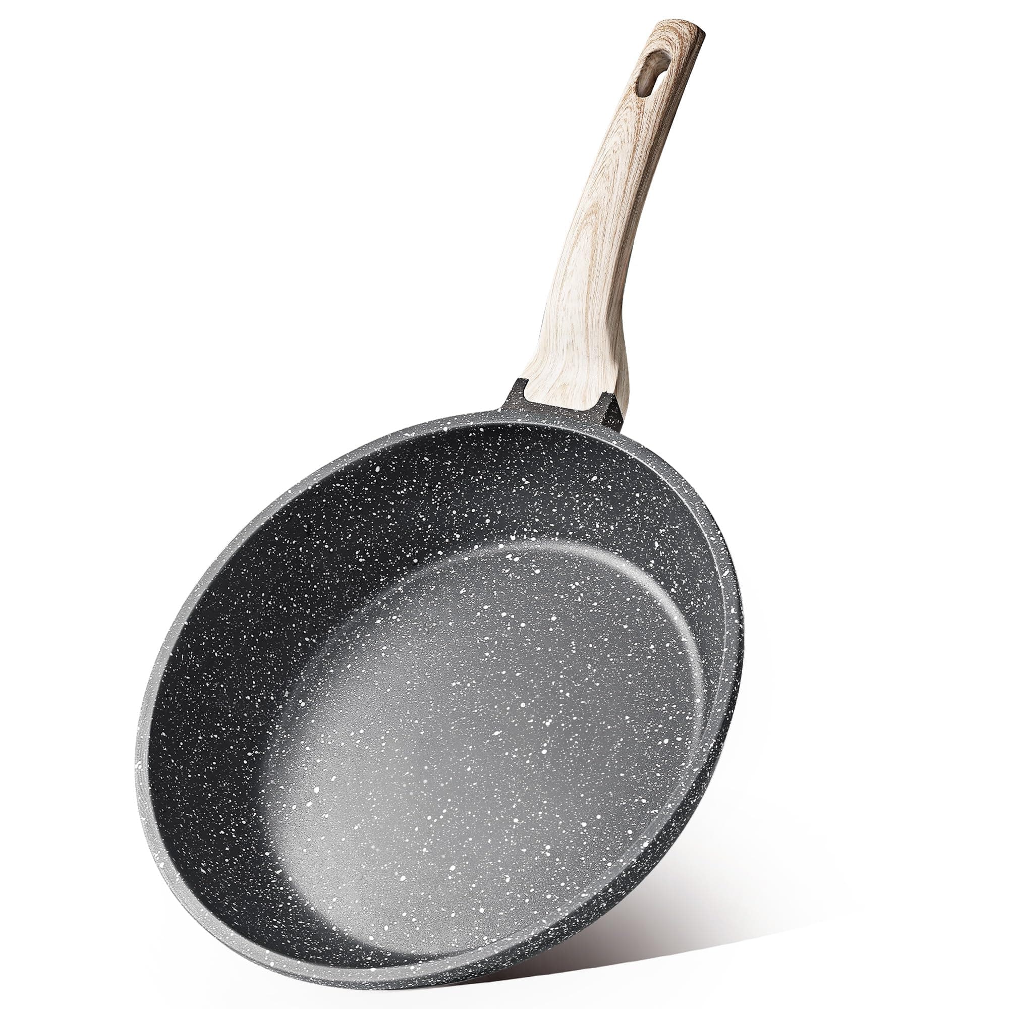 Carote Non Stick Pan, Induction Pan for Cooking, Granite Fry Pan Non Stick Cooking Pan, Omlette Pan Egg Pan, 20cm