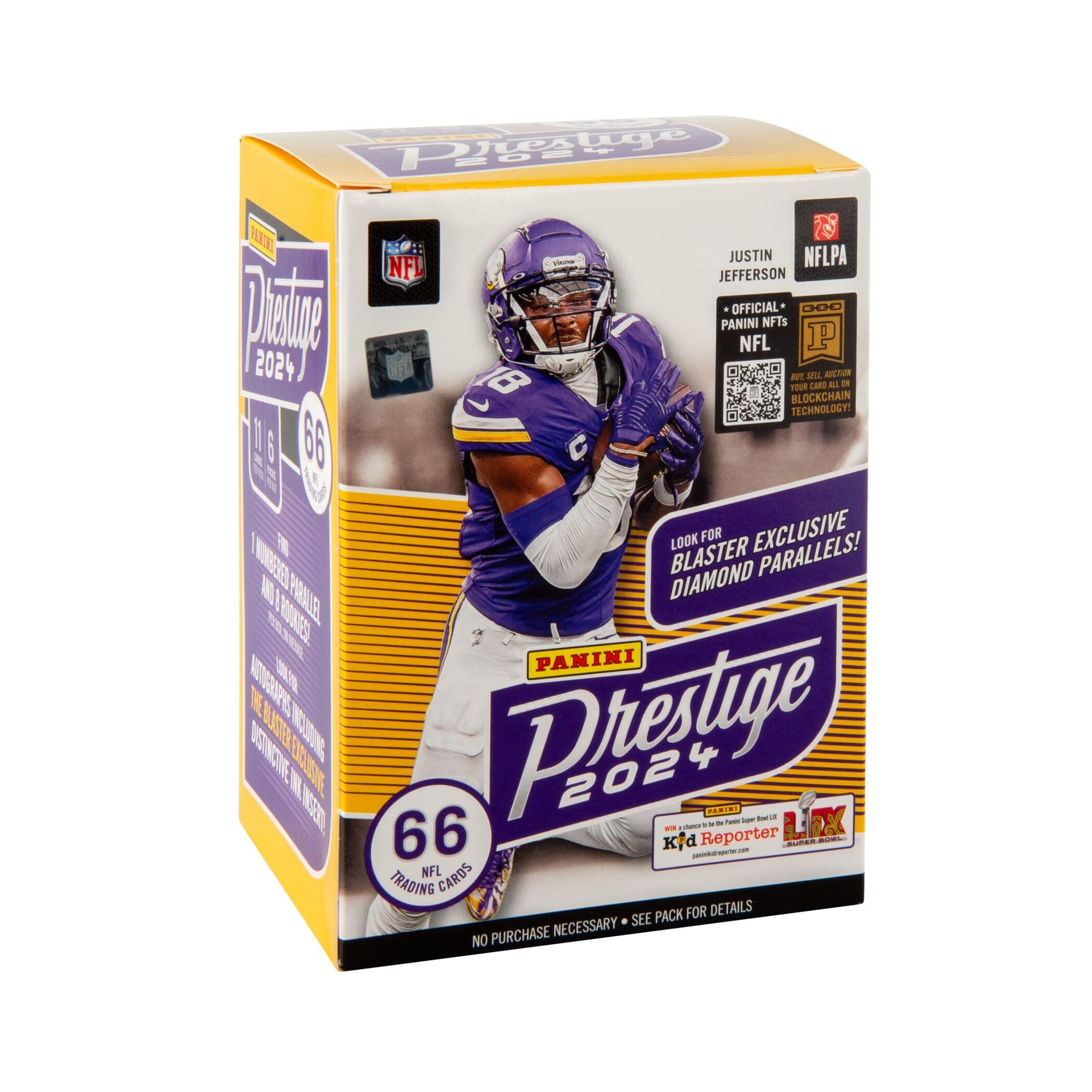 2024 Panini Prestige Football Trading Cards Blaster Box