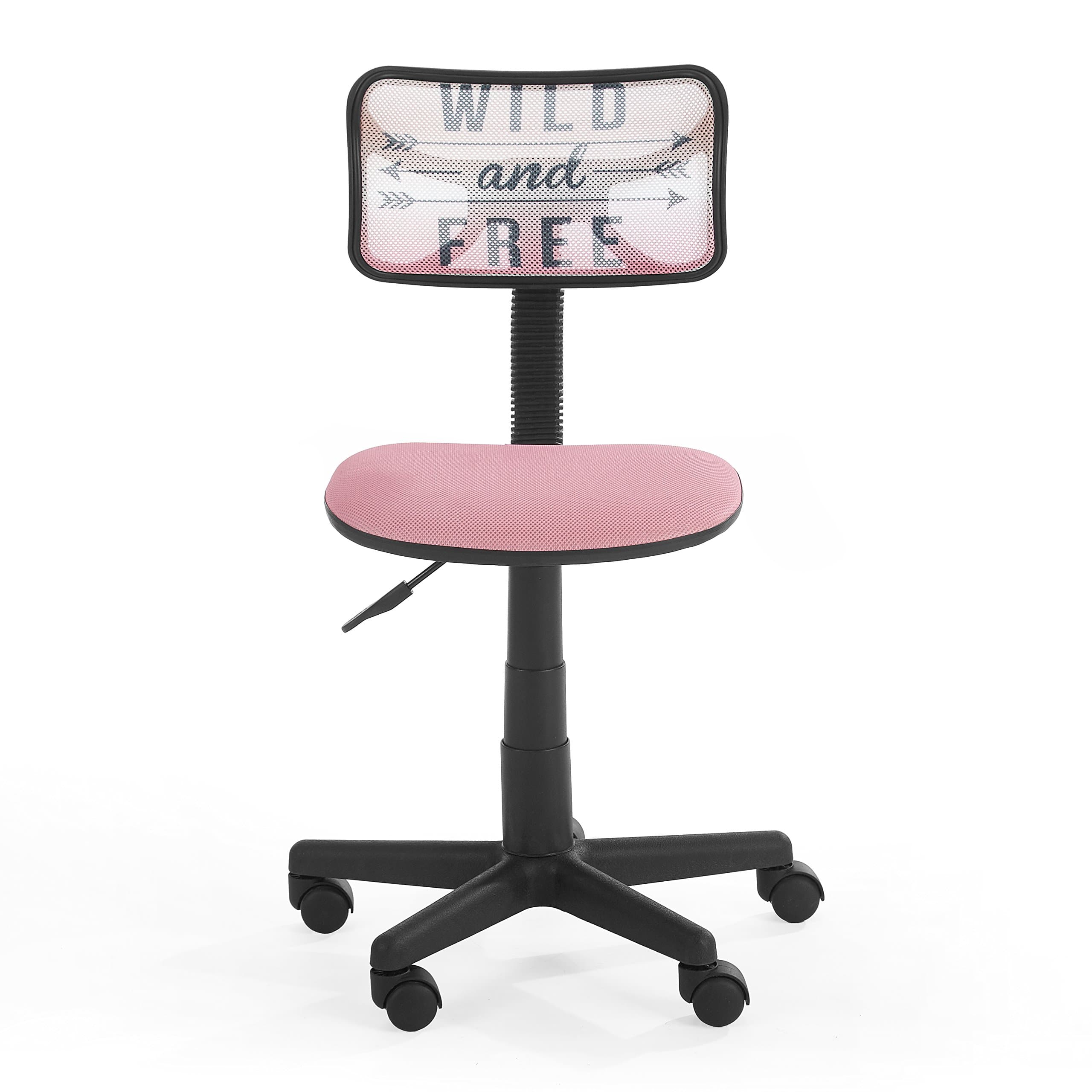 Urban Lifestyle Printed Swivel Mesh Chair, Wild and Free