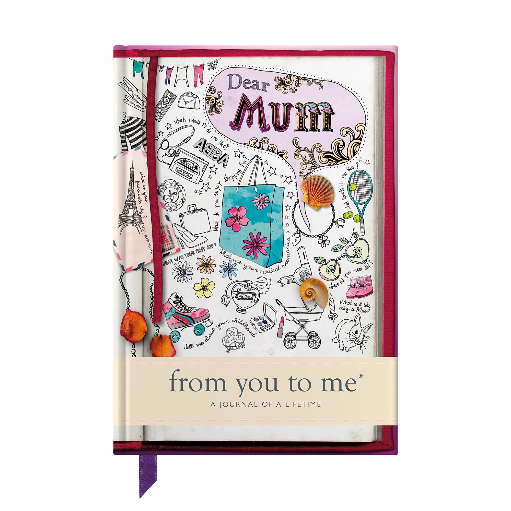 Dear Mum, From You To Me: Guided Memory Journal To Capture Your Mother’s Amazing Stories (Sketch Collection)