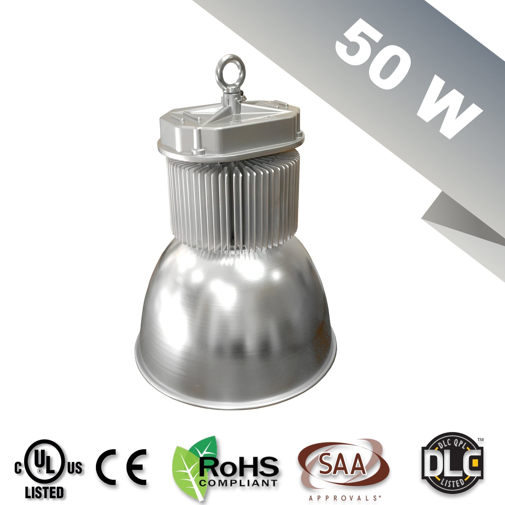 50W Enpower Megabay Led High Bay Lights Daylight White Light (5000-5500k) UL and DLC Certified (50 Watts)