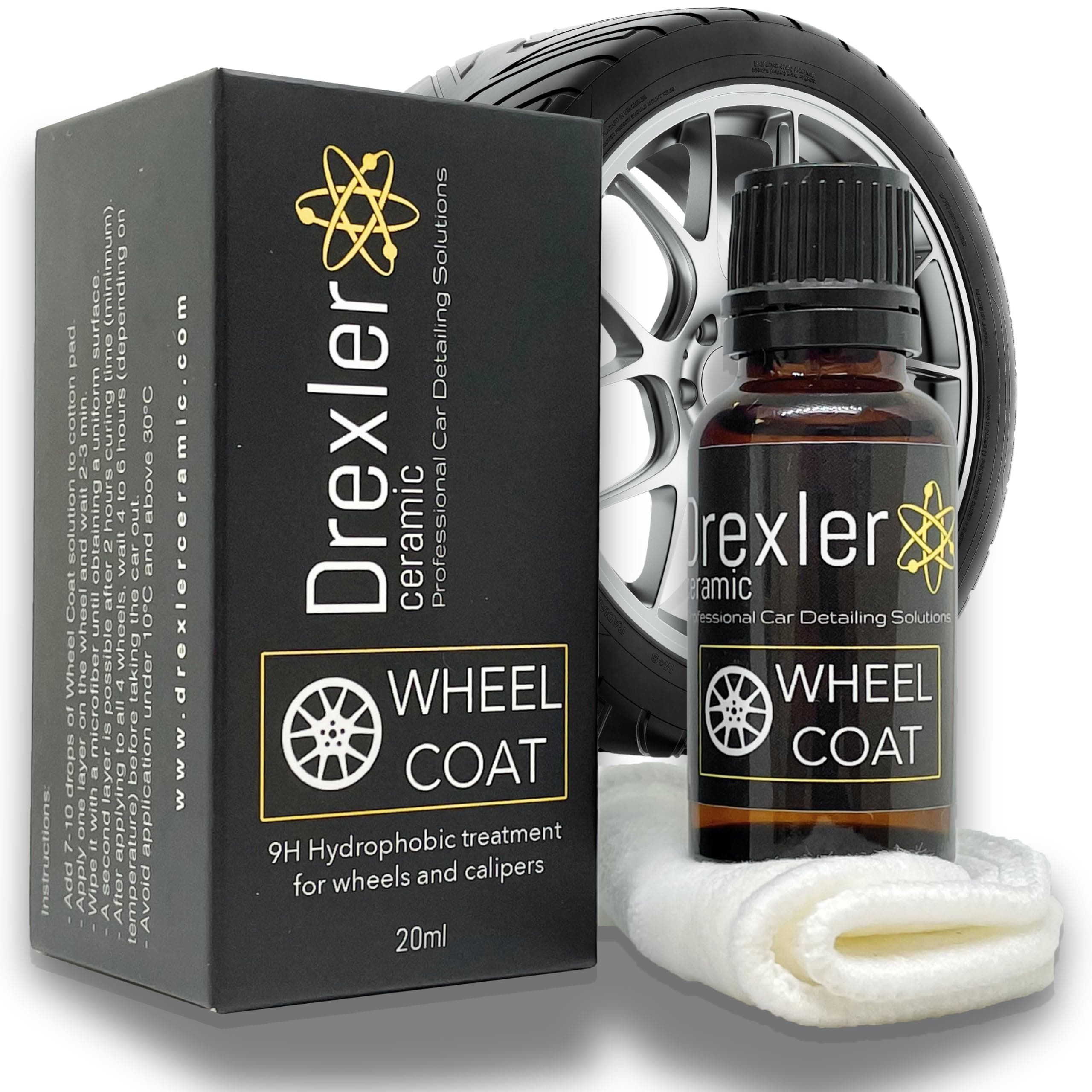 Wheel Coat 20ml Protection - Revêtement Céramique Effet Hydro...
