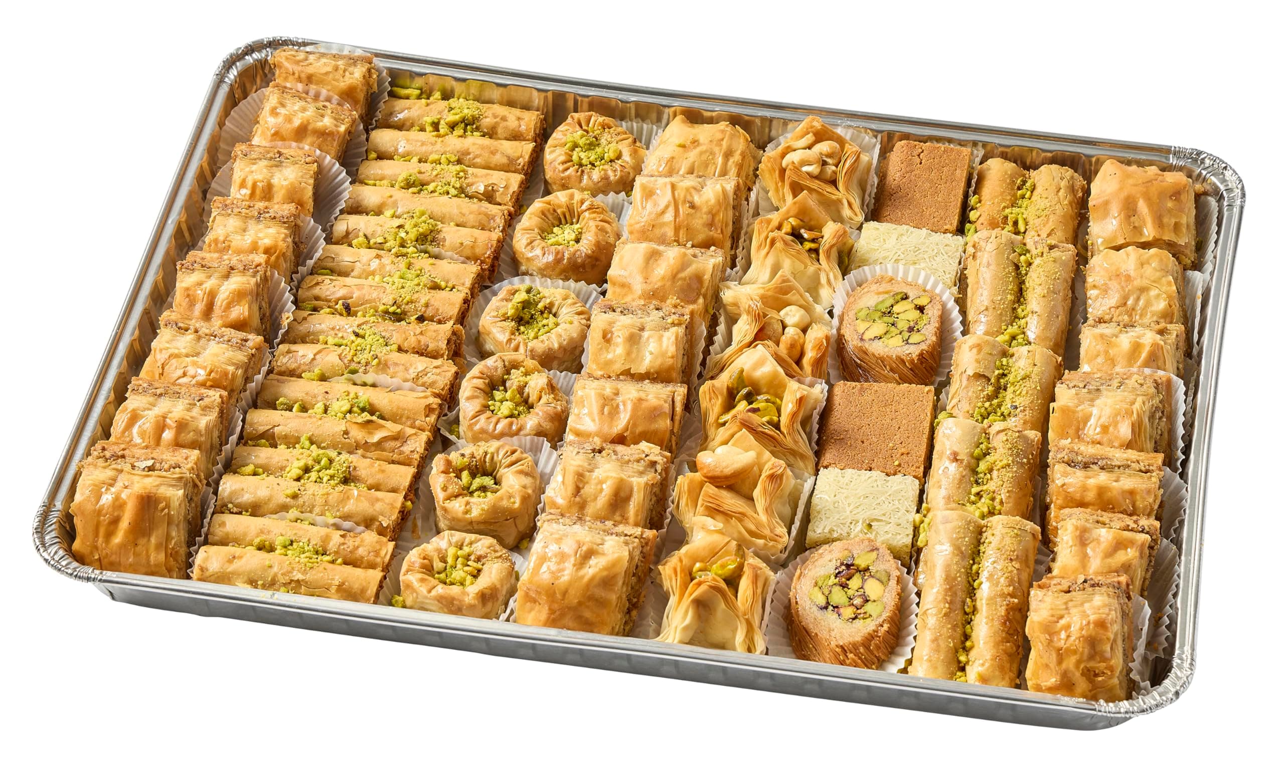 Baklava Assortment 4 lbs – Authentic Lebanese Pastry Gift Box, Freshly Baked Daily, Little Gourmet Dessert, Perfect for Holidays, Parties & Special Occasions
