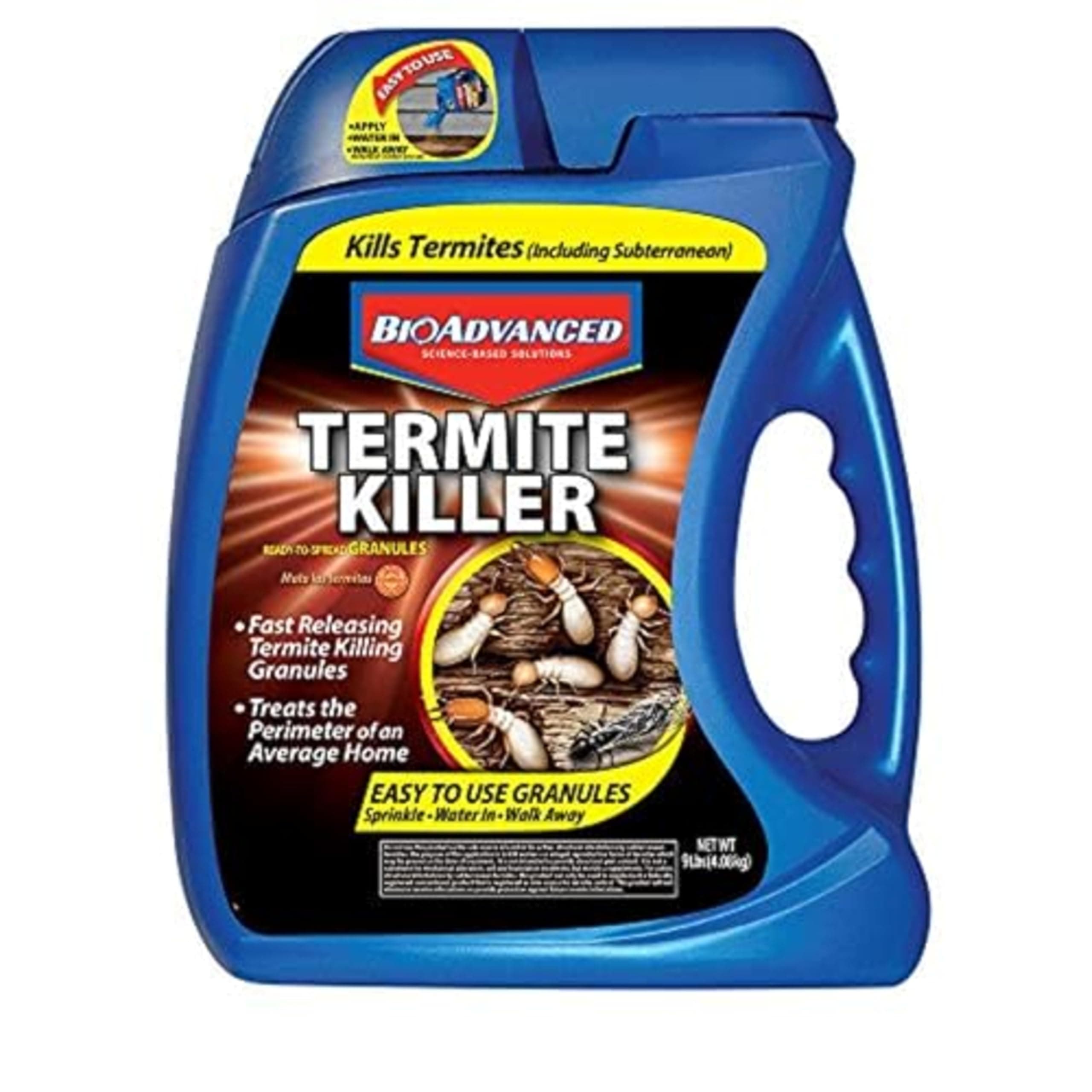 BioAdvanced Termite Killer Granules for Insects, Granules, 9 lb