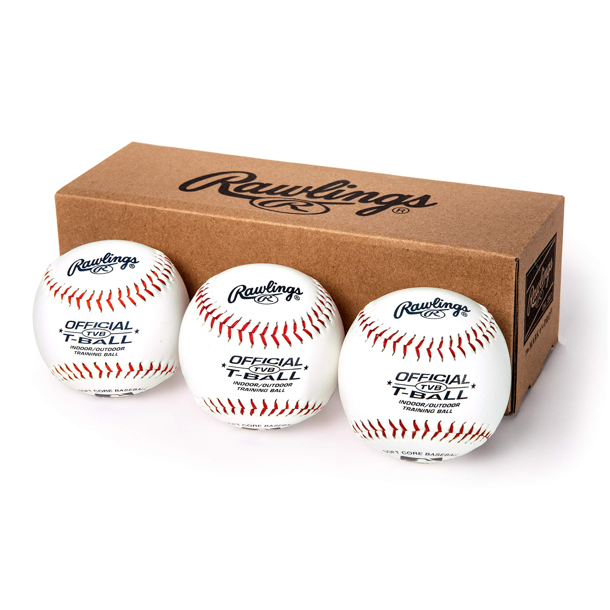 Rawlings Youth Tball or Training Baseballs (Box of 3 or 12)