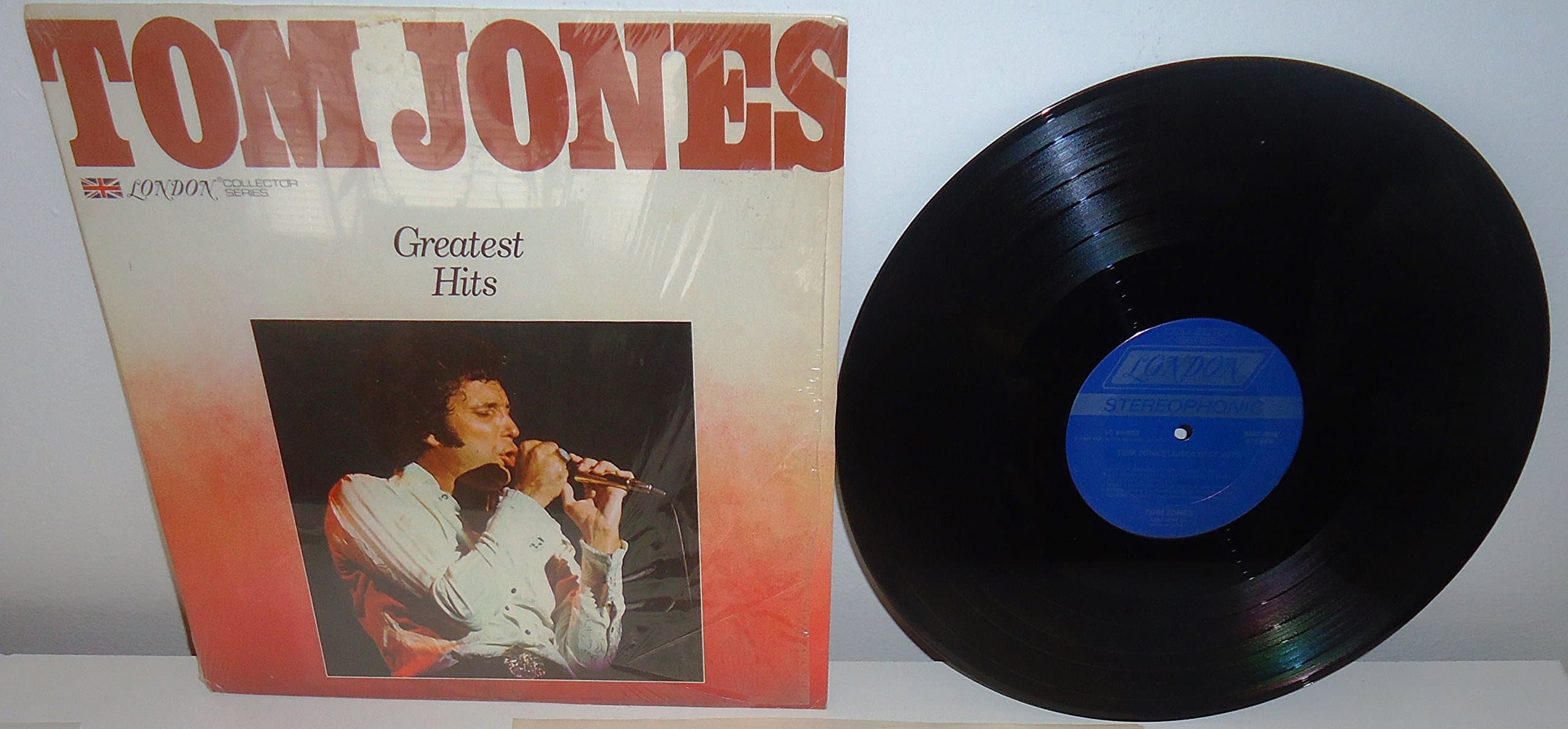Tom Jones - Greatest Hits Label: London Records - LC 50002 - 12" Record LP Album - Original US Pressing VG++ EX