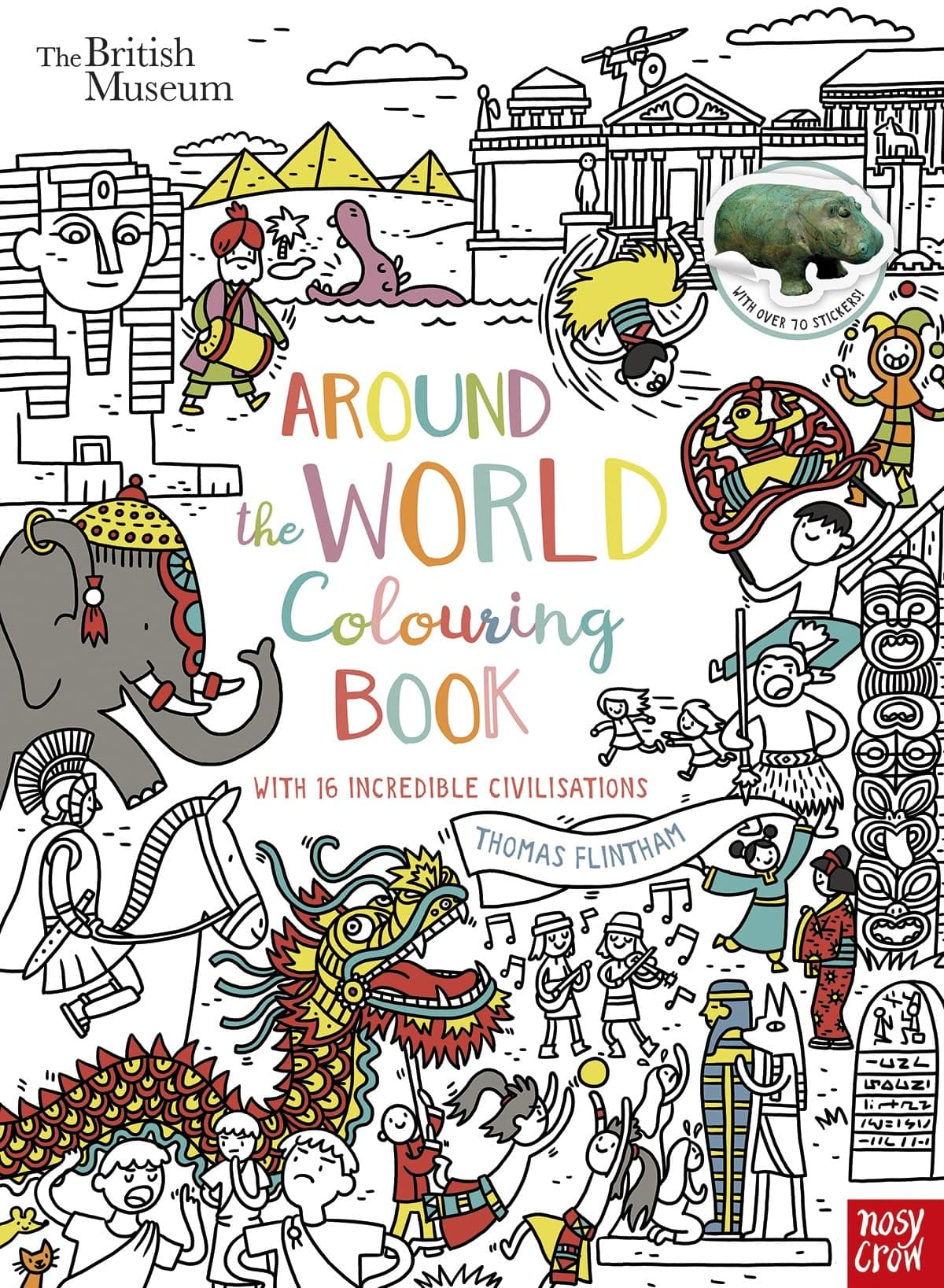 British Museum: Around the World Colouring Book: Civilisations