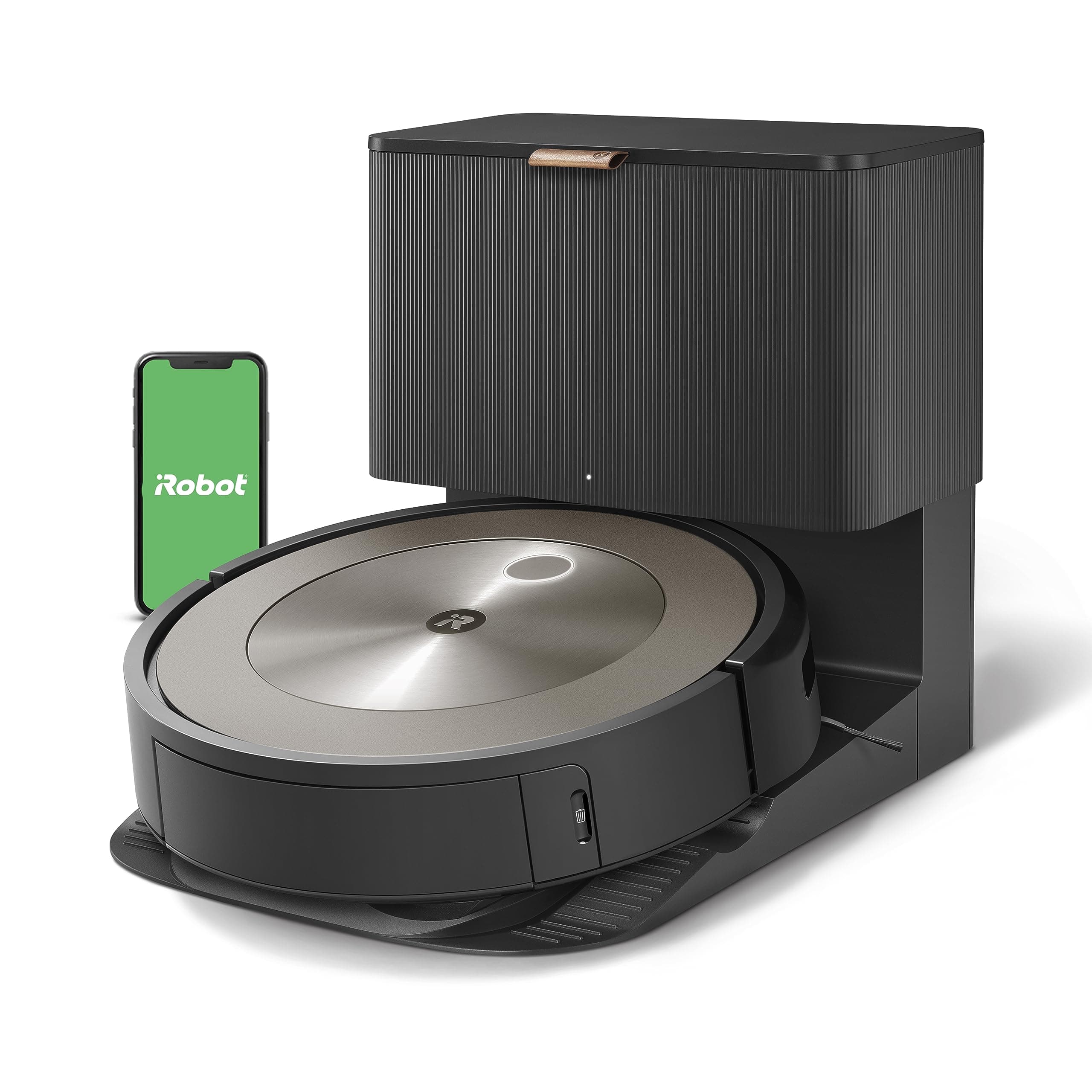 iRobot Roomba J9+ Automatic Vacuum Cleaner Robot – More powerful suction, identifies and avoids obstacles such as pet waste, empties for 60 days, ideal for