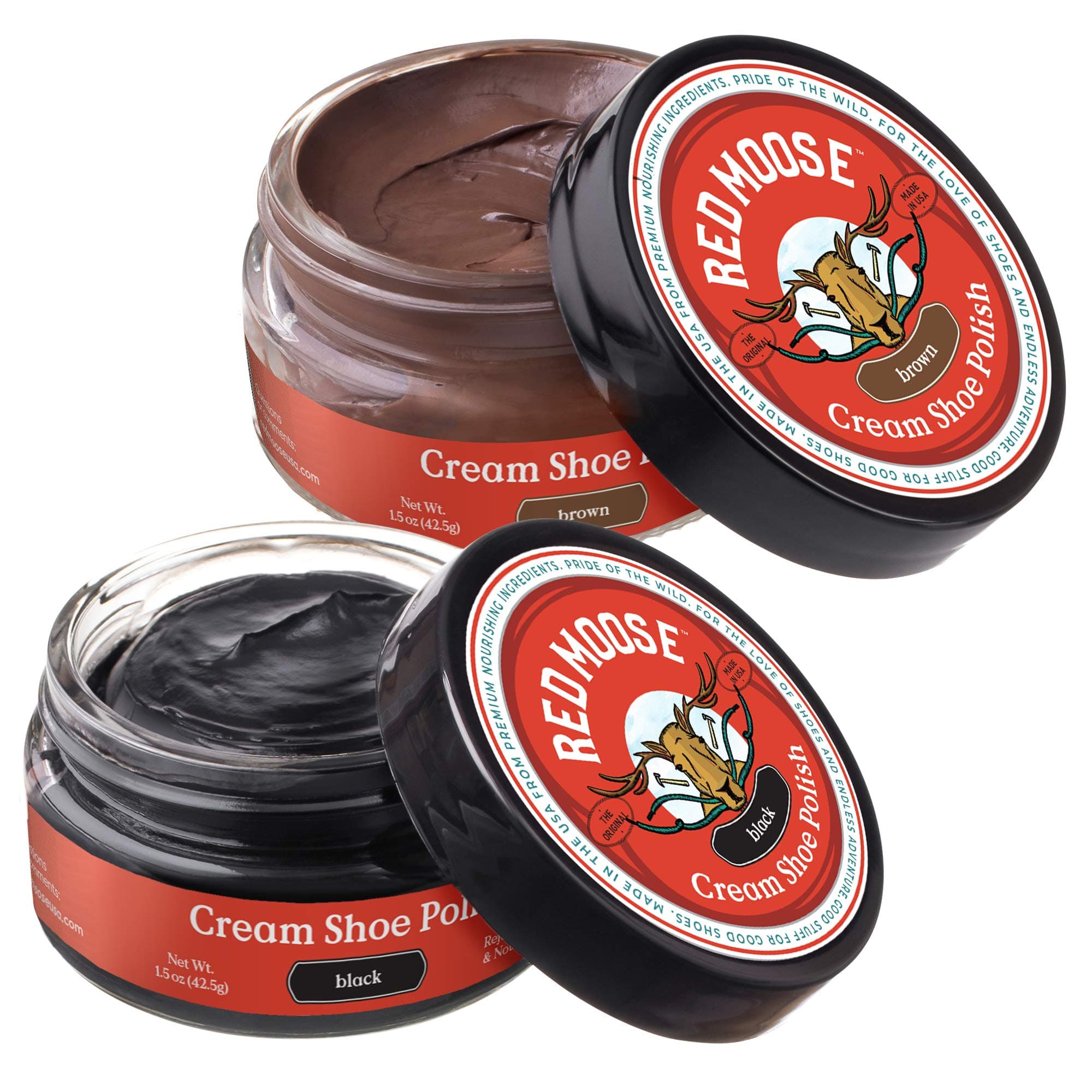 Premium Boot and Shoe Cream Polish - Made in the USA
