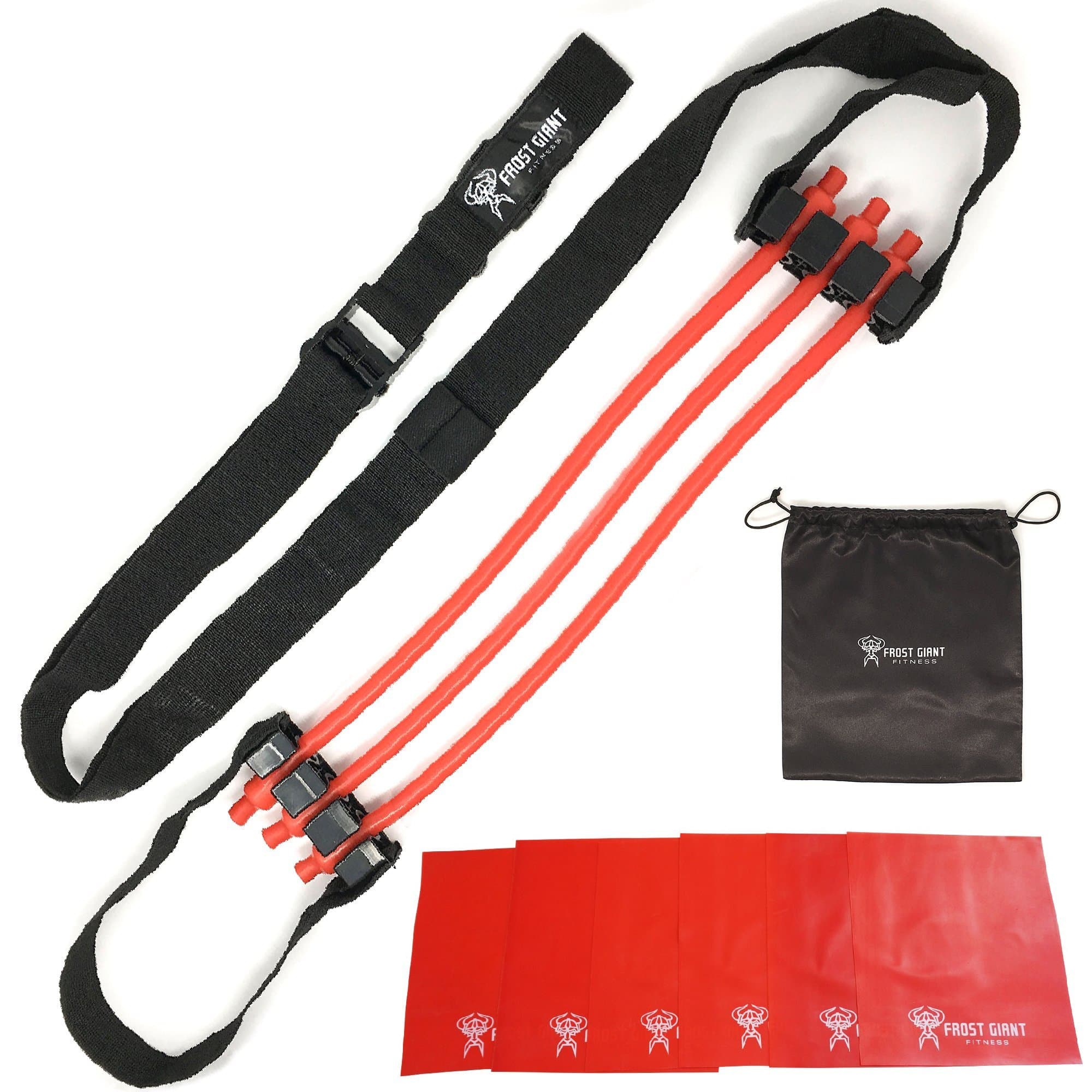 Pull Up Assist Band with 6 Hand Grips - High Performance & Adjustable Chin up Assist Band - P90X Crossfit & Full Body Workout Pullup Bands - Non-Slip – Heavy Duty