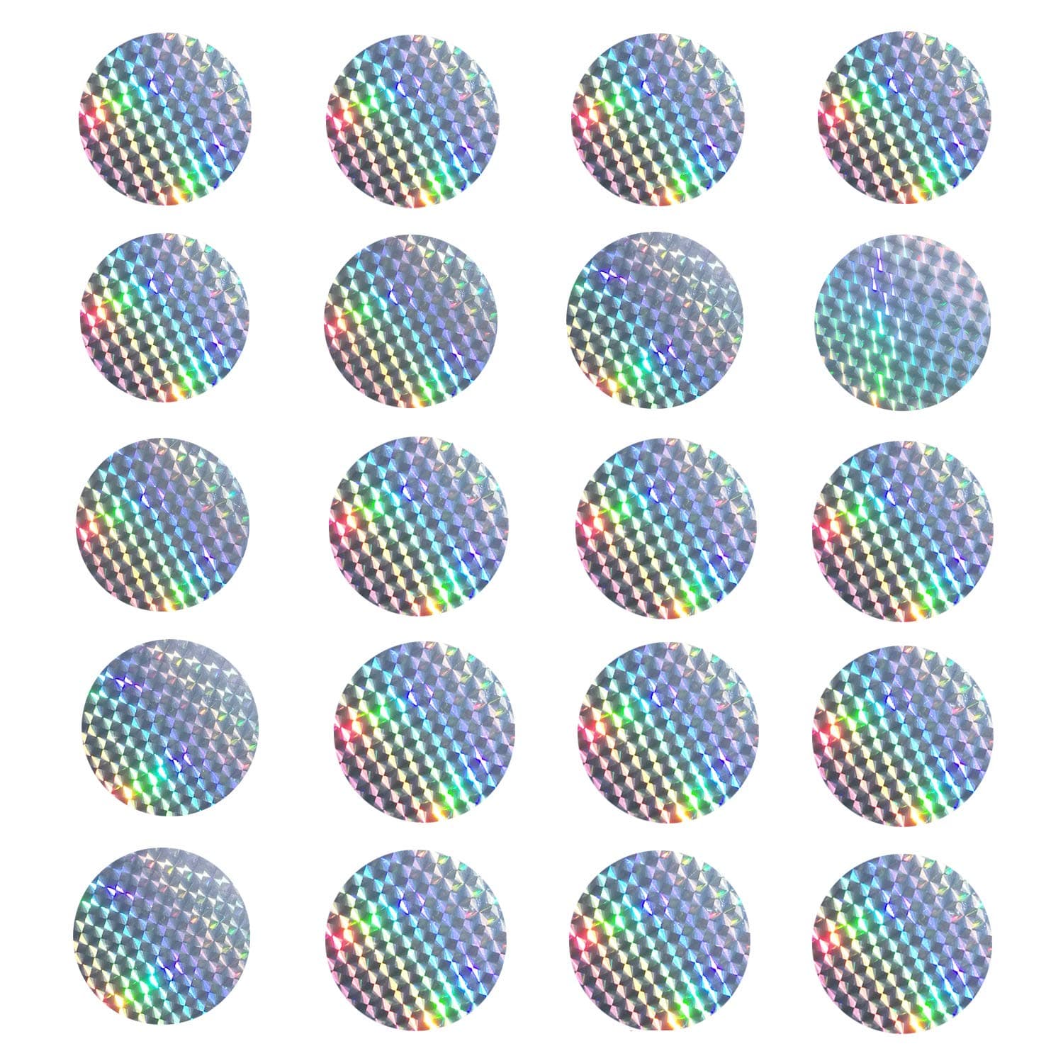 EACILLES Bird Deterrent Stickers for Window, Prevent Birds from Hitting Windows, 20 Pieces