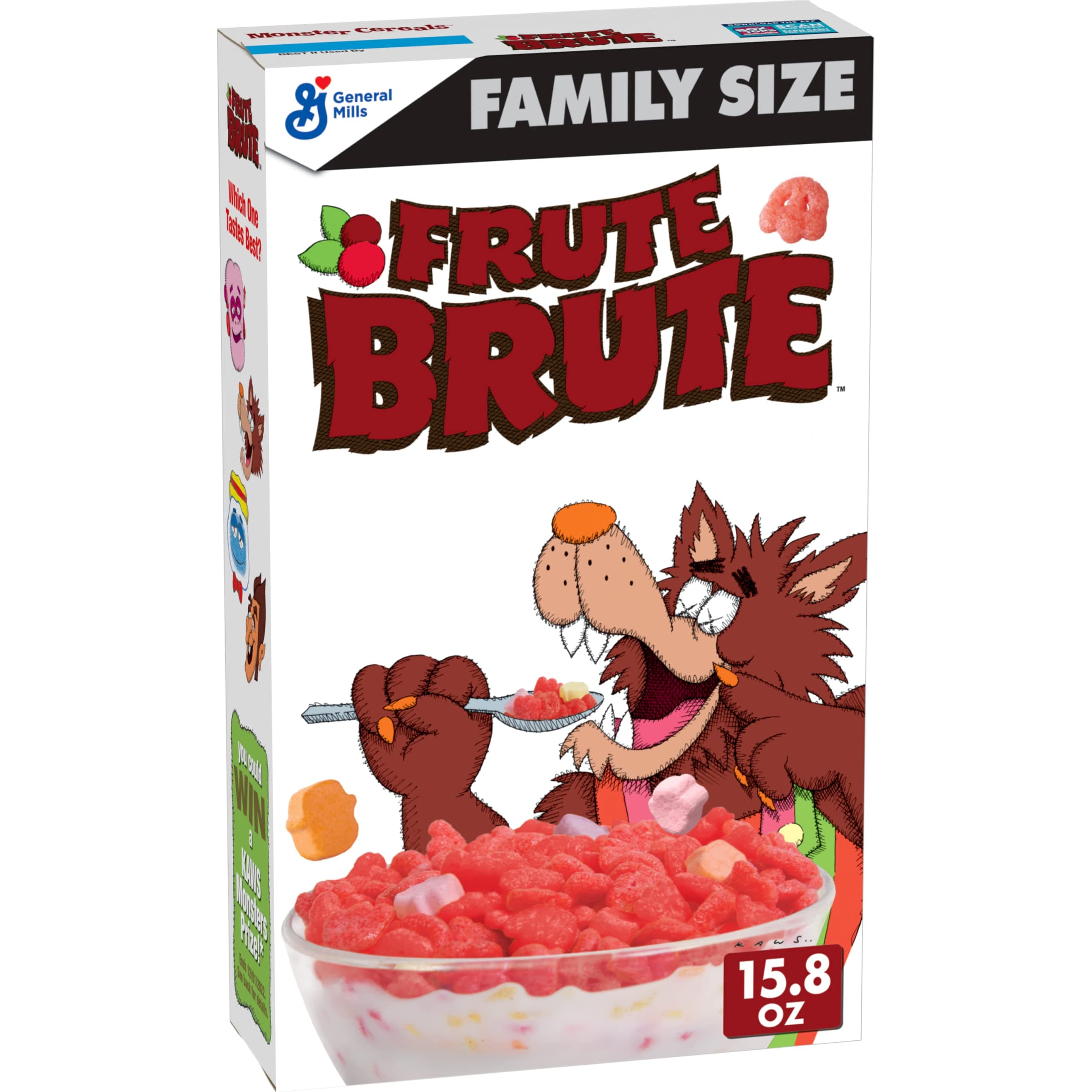General Mills Frute Brute Breakfast Cereal, 15.8 oz Box