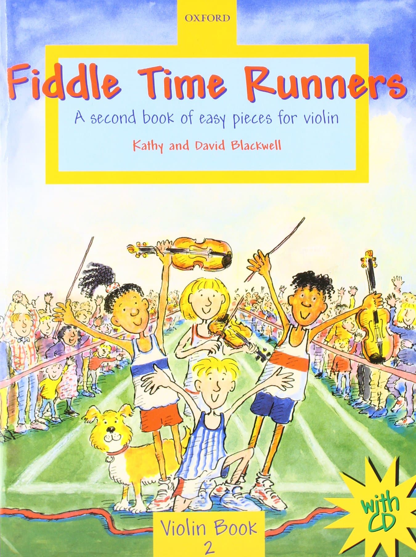 Fiddle Time Runners with CD: A second book of easy pieces for violin Paperback – Audiobook, 13 Mar. 2003