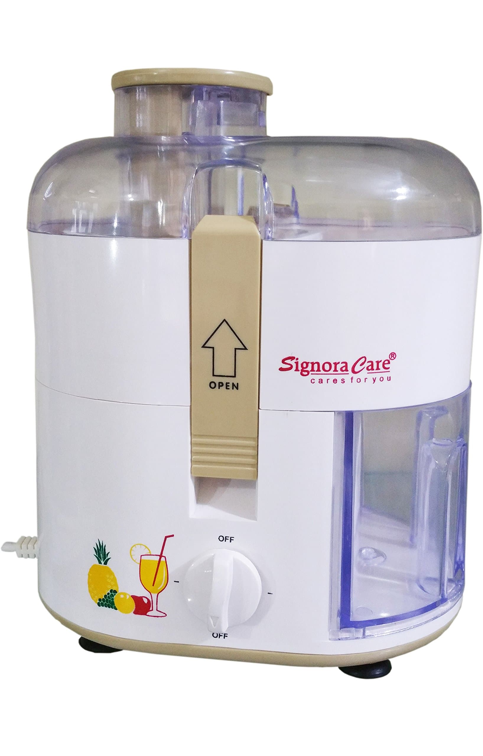 Signora Care Scj-405 350-watt Juicer (White)