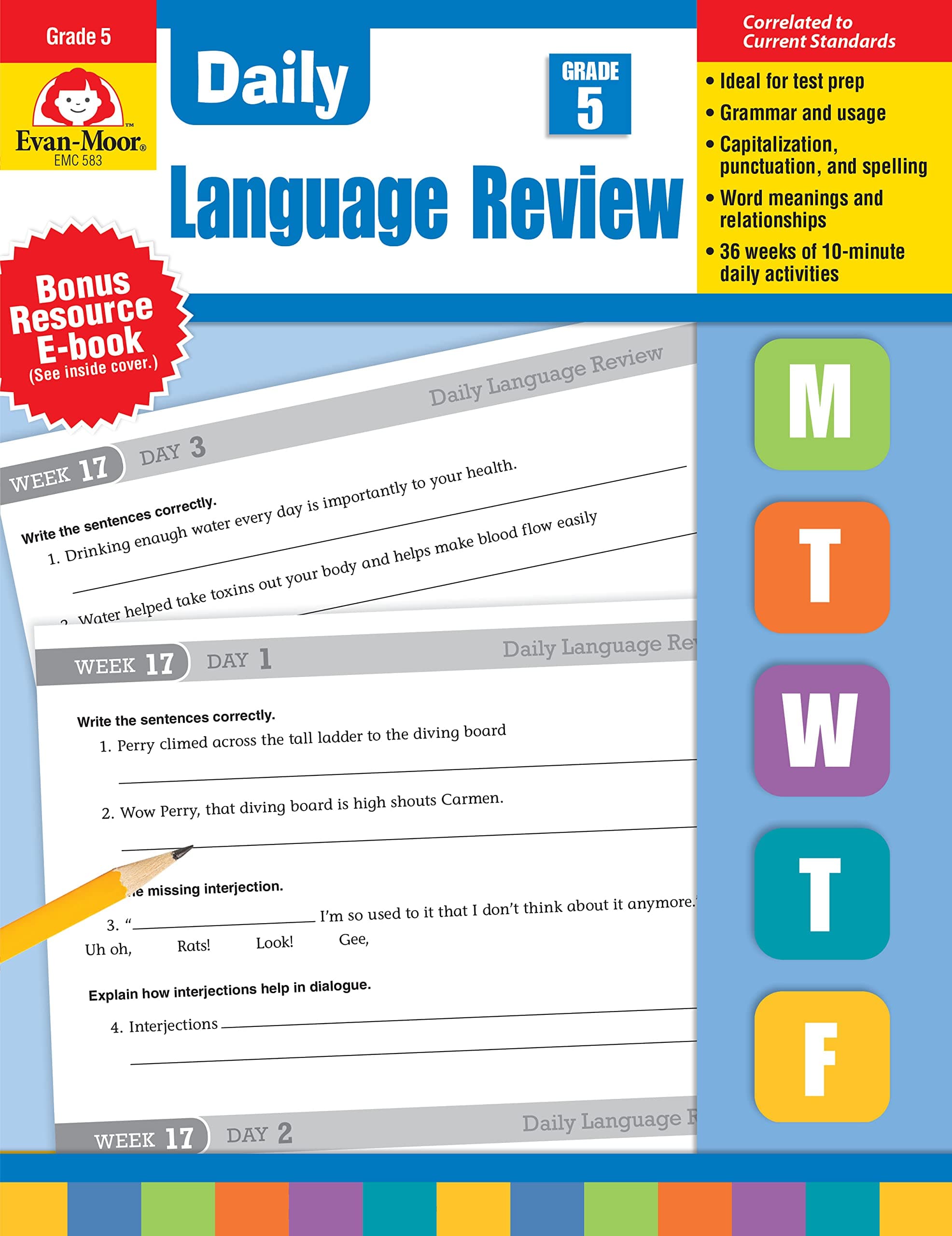 Daily Language Review Grade 5