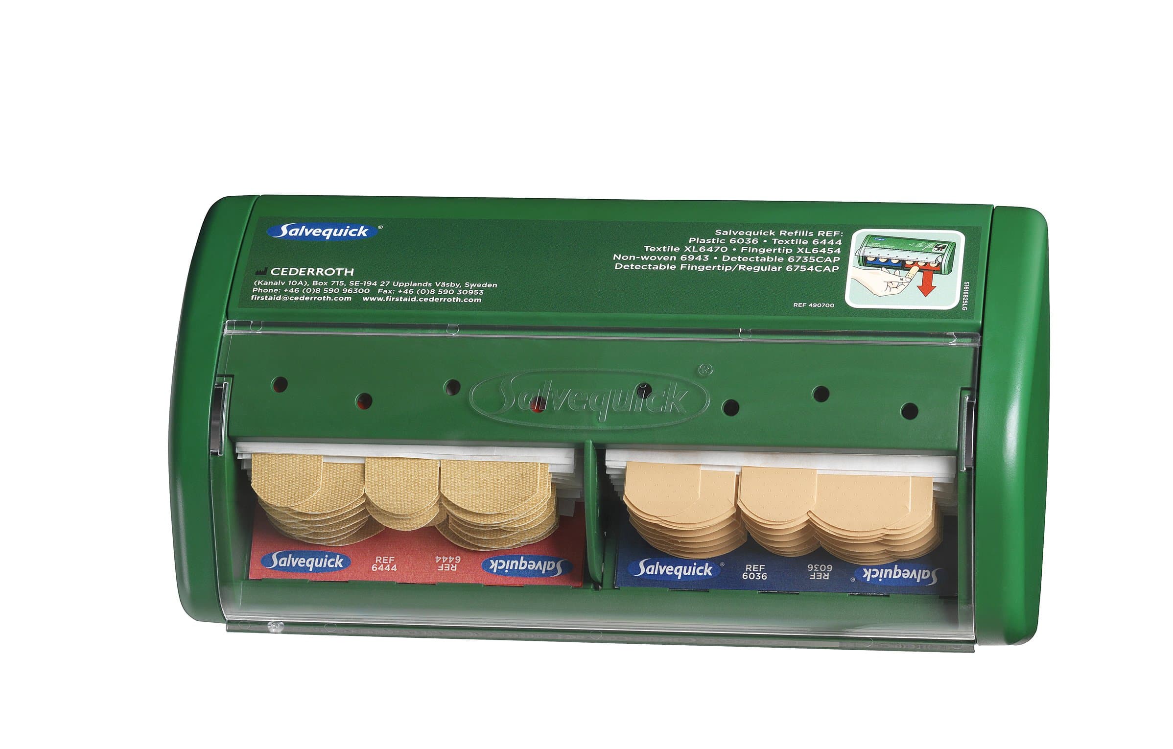 Cederroth Salvequick Cederroth Pilferproof Plaster Dispenser