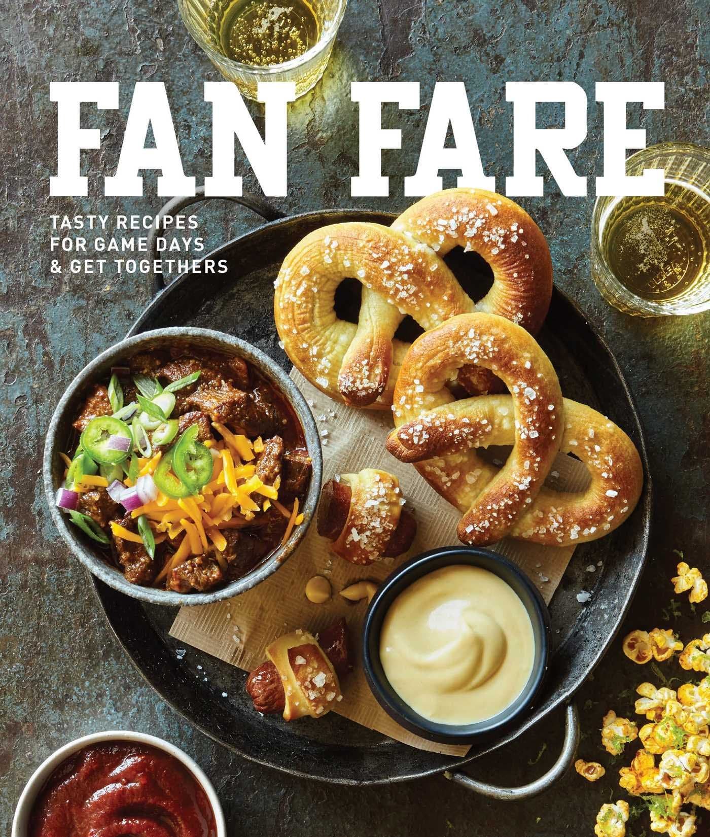 Fan Fare: Game Day Recipes for Delicious Finger Foods, Drinks & More Hardcover – August 29, 2017