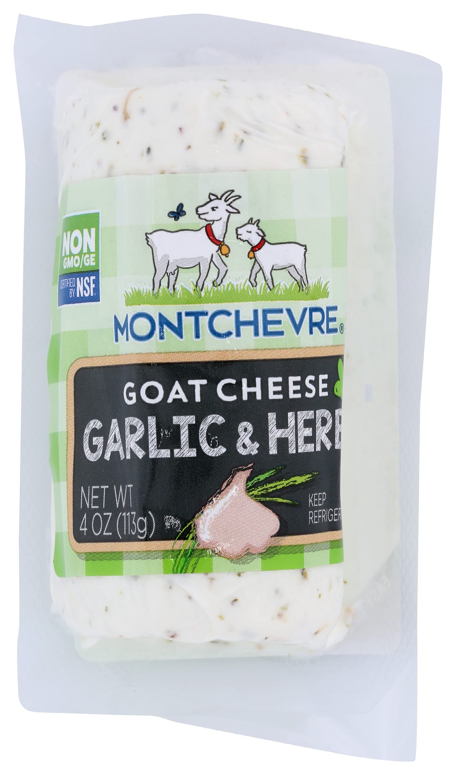 Montchevre Chevre Garlic Herb Mini Log, 4 oz
