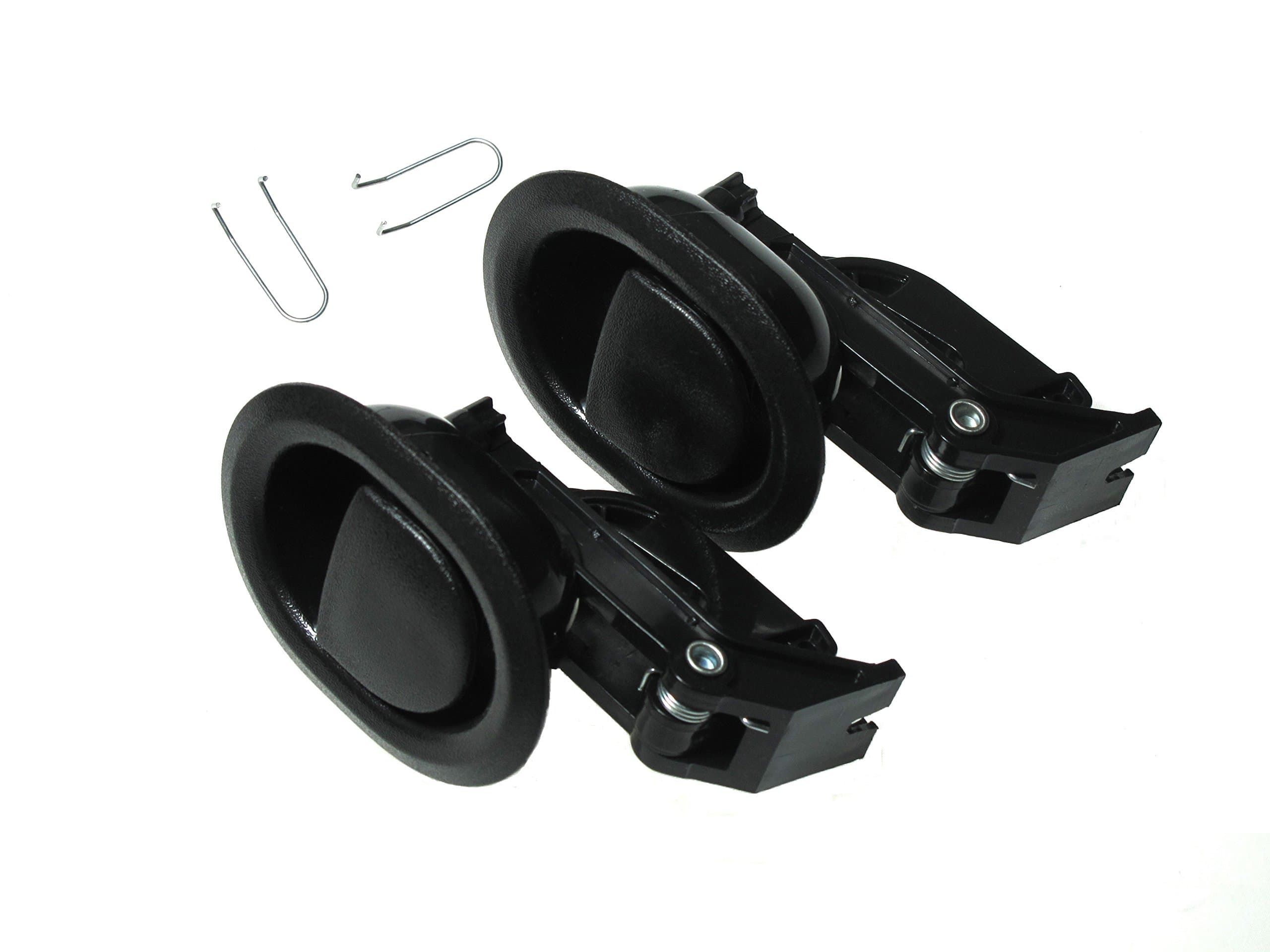 2Pcs Plastic Recliner Sofa Chair Release Pull Recliner Handle 3" by 3.5", Fits Ashley Lazy Boy and Most Recliner Brands Couch Sofa Chair 3mm Barrel Cables