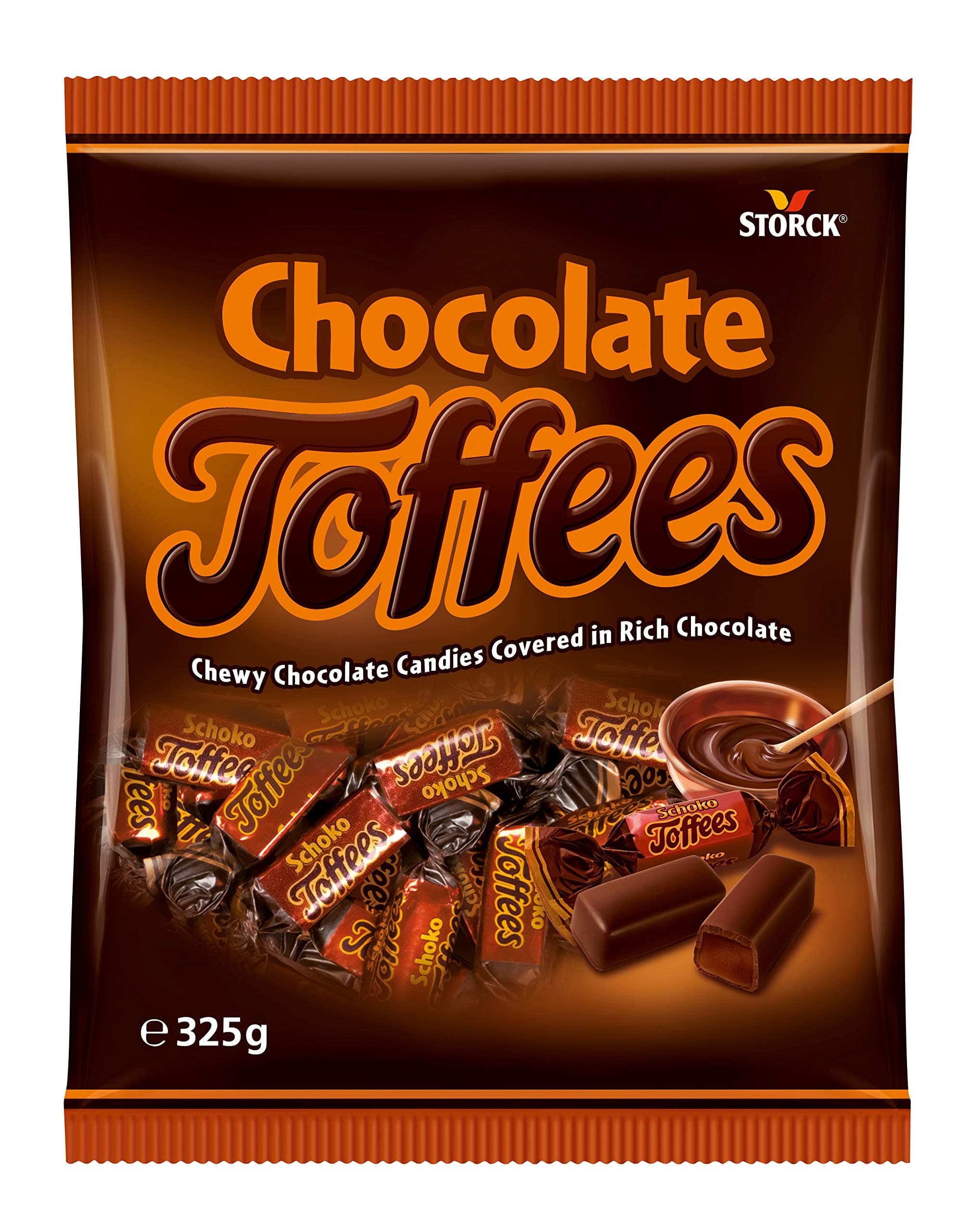 Storck Chocolate Toffees Covered with Rich Chocolate Packet 325g