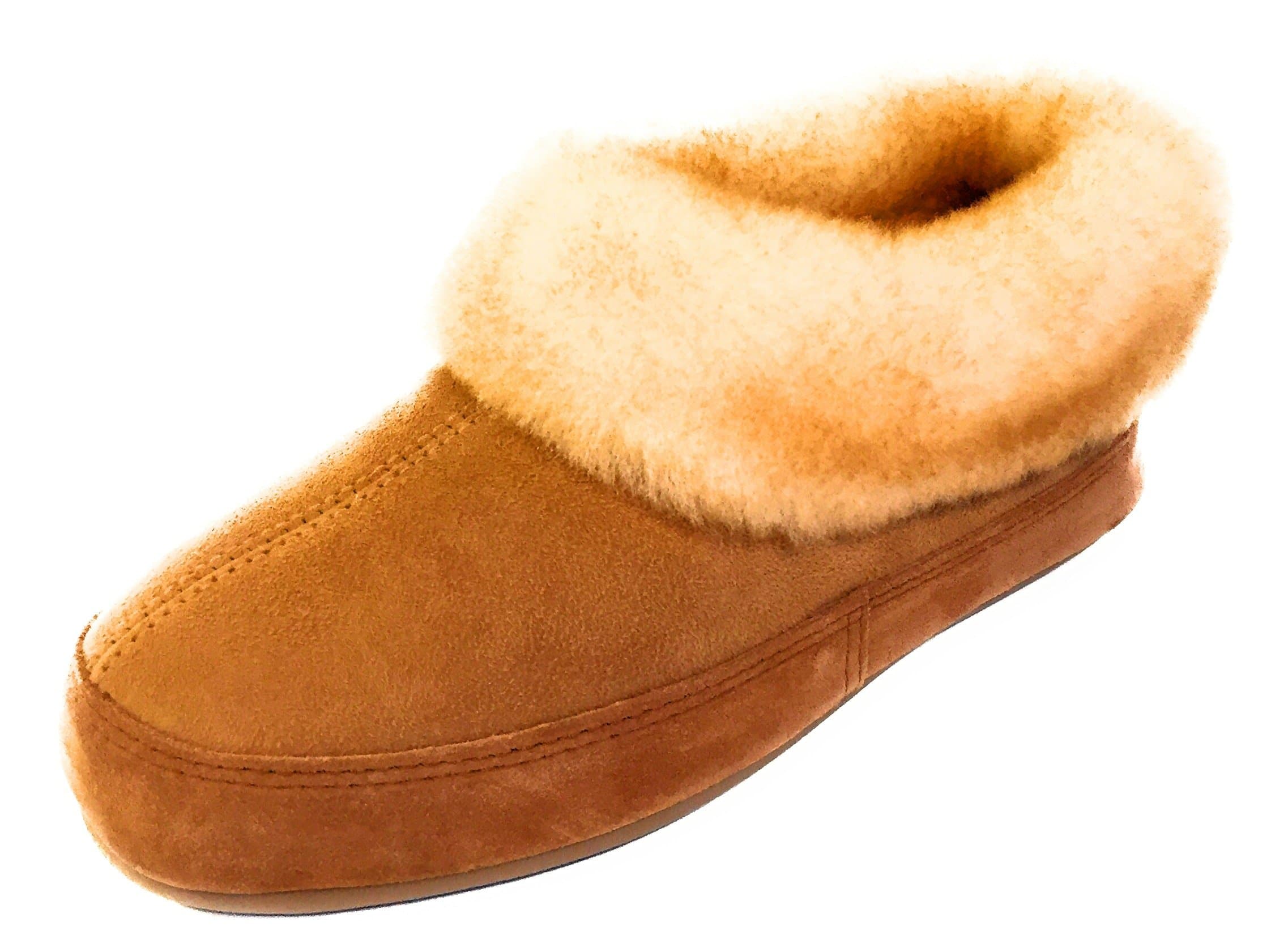 Qwaruba Sunrise Women's Wide Sheepskin Slipper