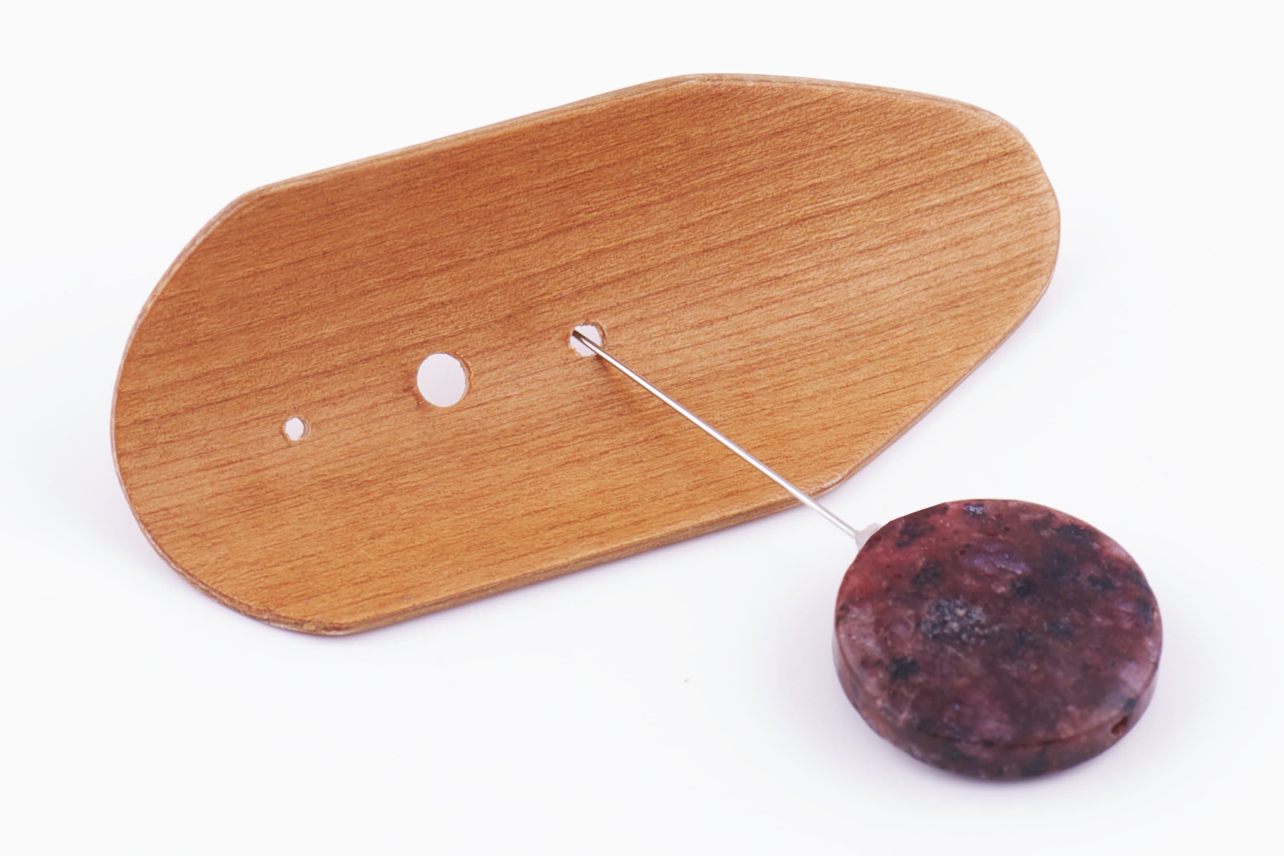 Cherry Wood Diz and Pull by Robin Russo