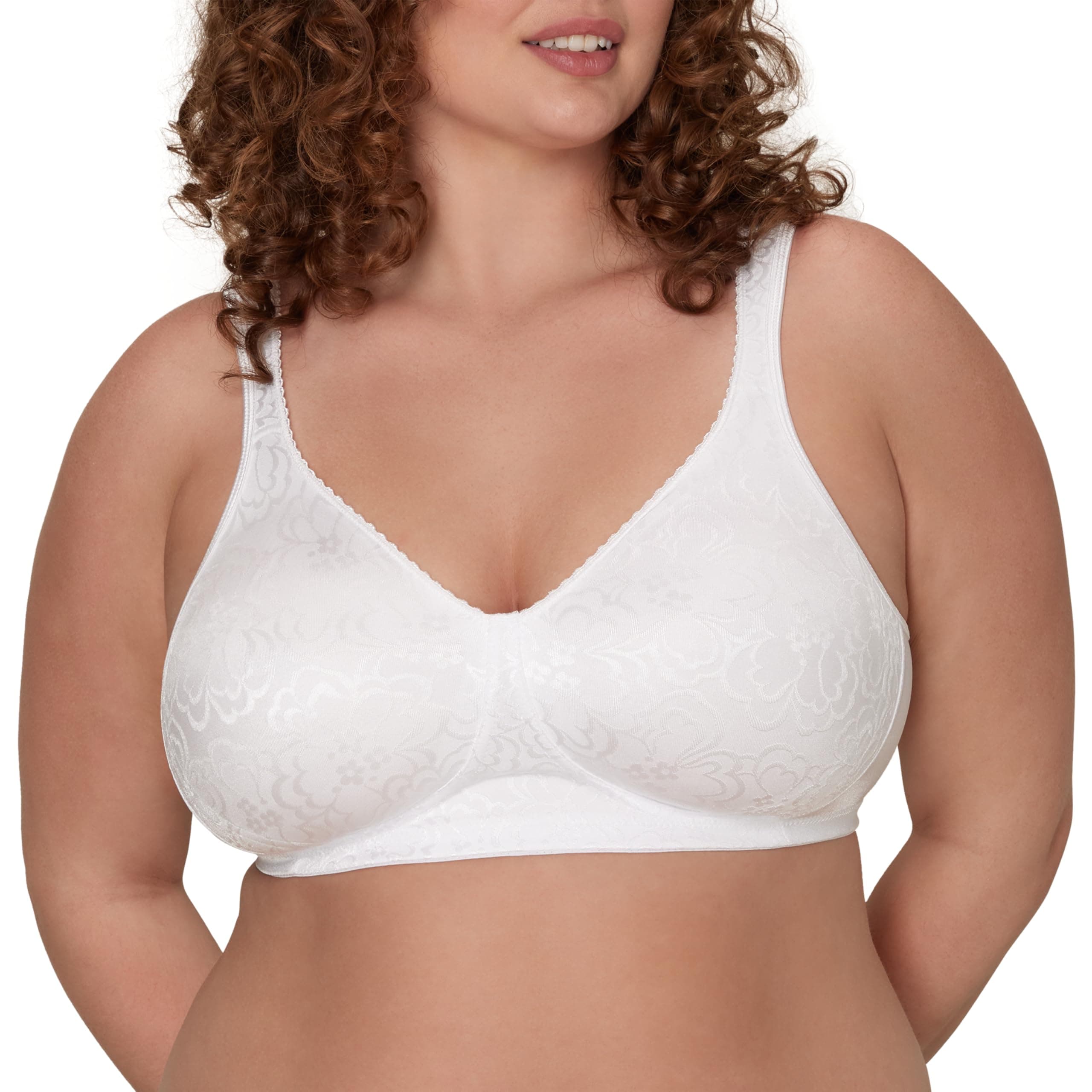 Women's 18 Hour Ultimate Lift and Support Wirefree Bra US4745 Full Coverage Bra (pack of 1)