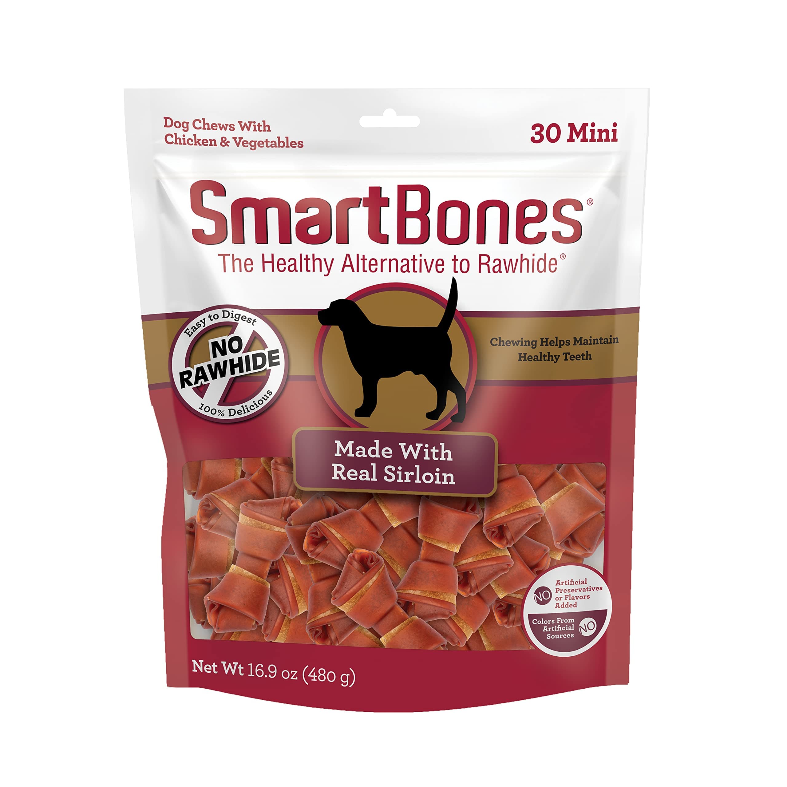 SmartStick Wrapped with Real Chicken, 1 Count (Pack of 8)