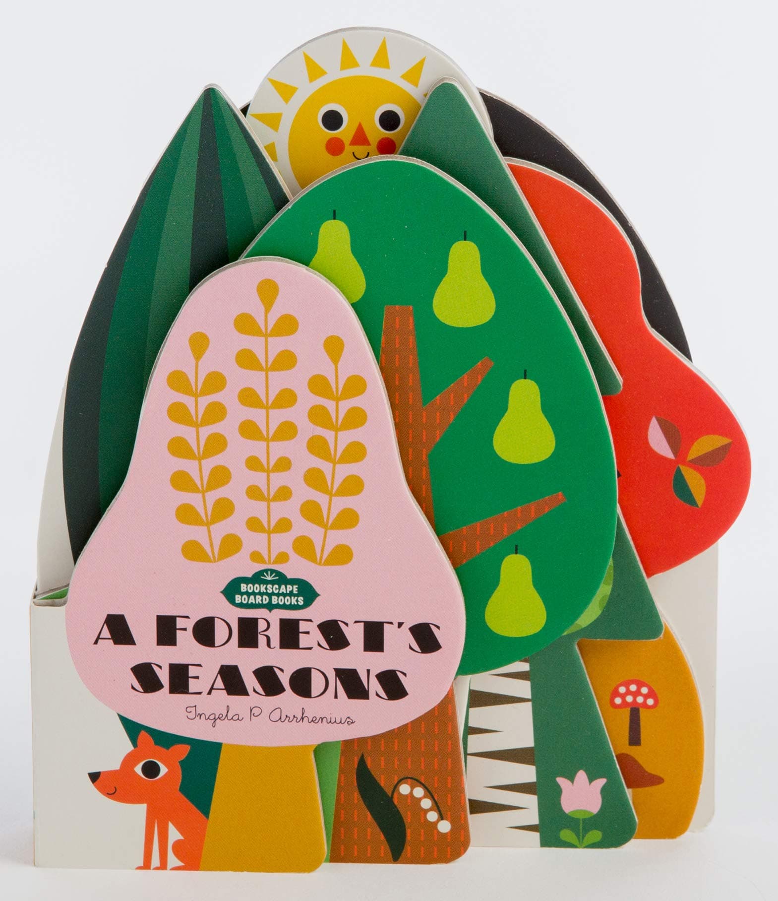 Bookscape Board Books: A Forest's Seasons: (Colorful Children?s Shaped Board Book, Forest Landscape Toddler Book) Board book – Illustrated, September 3, 2019