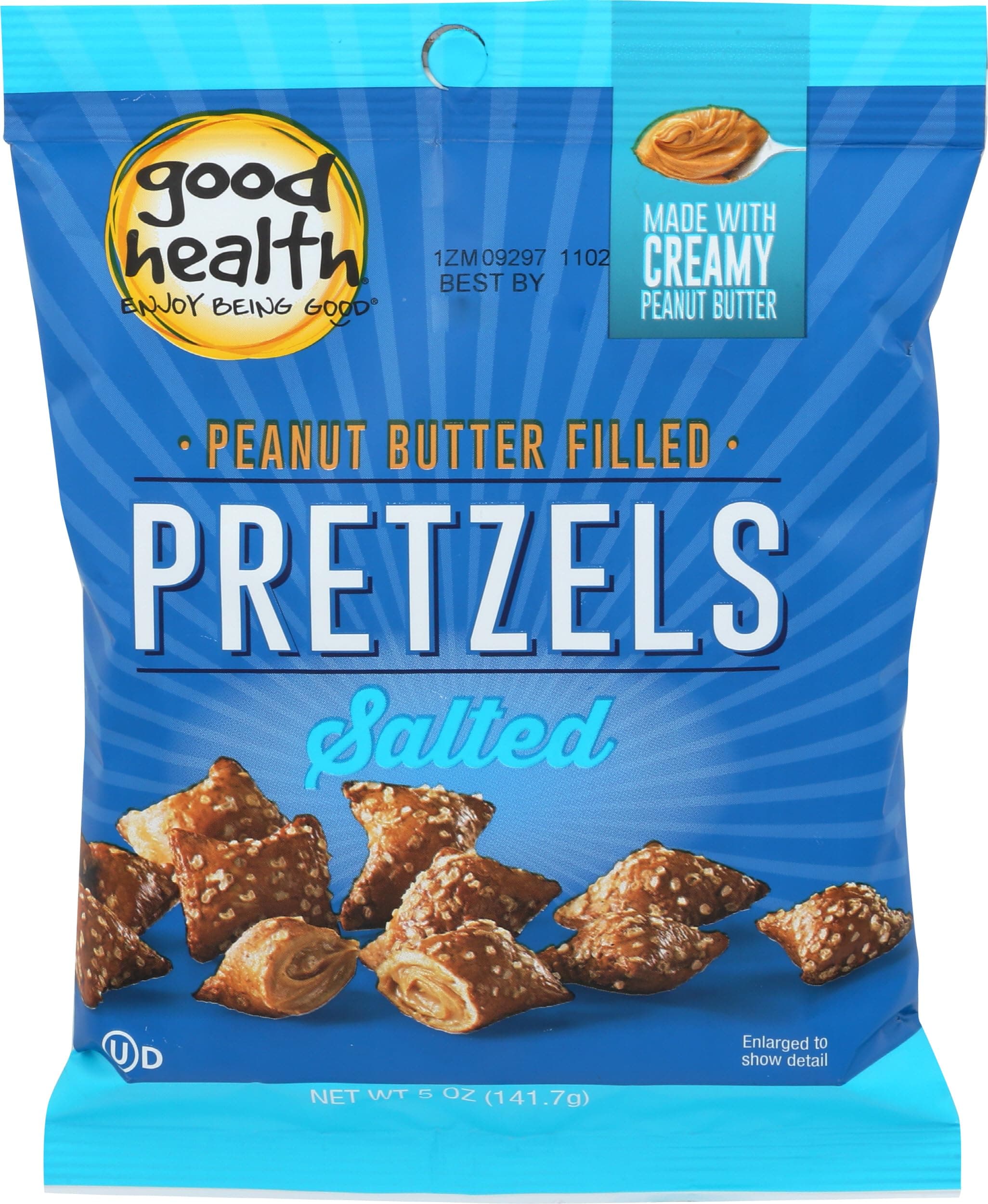Good Health Peanut Butter Filled Pretzels, 5.5 oz