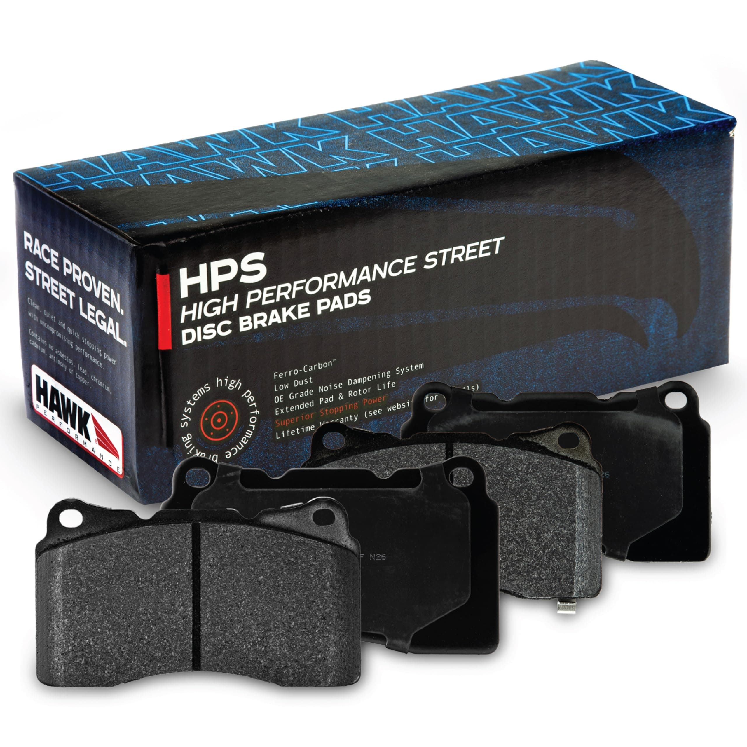 Hawk Performance HB453F.585 HPS Performance Street Brake Pads