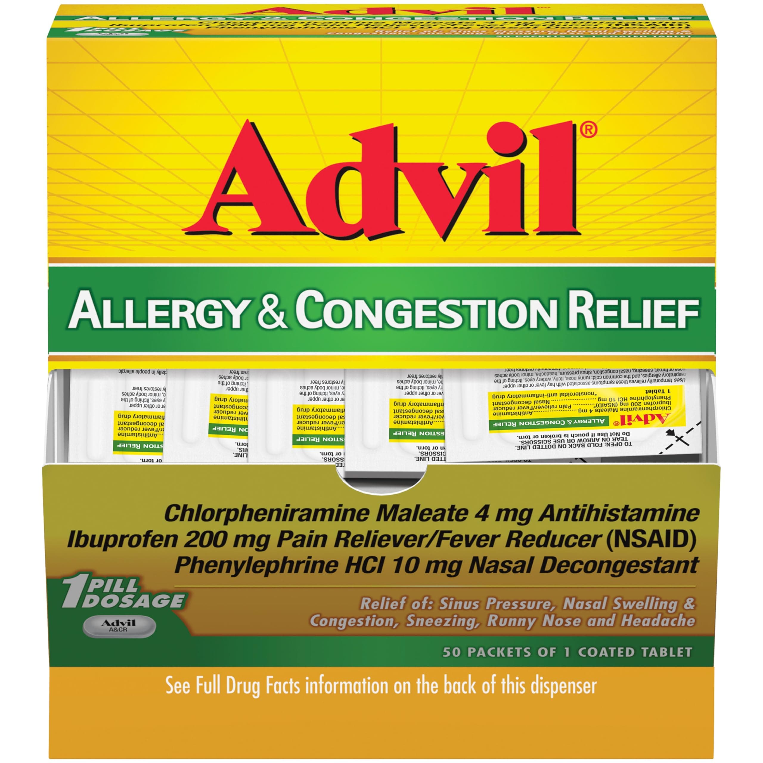 Advil Allergy & Congestion Relief