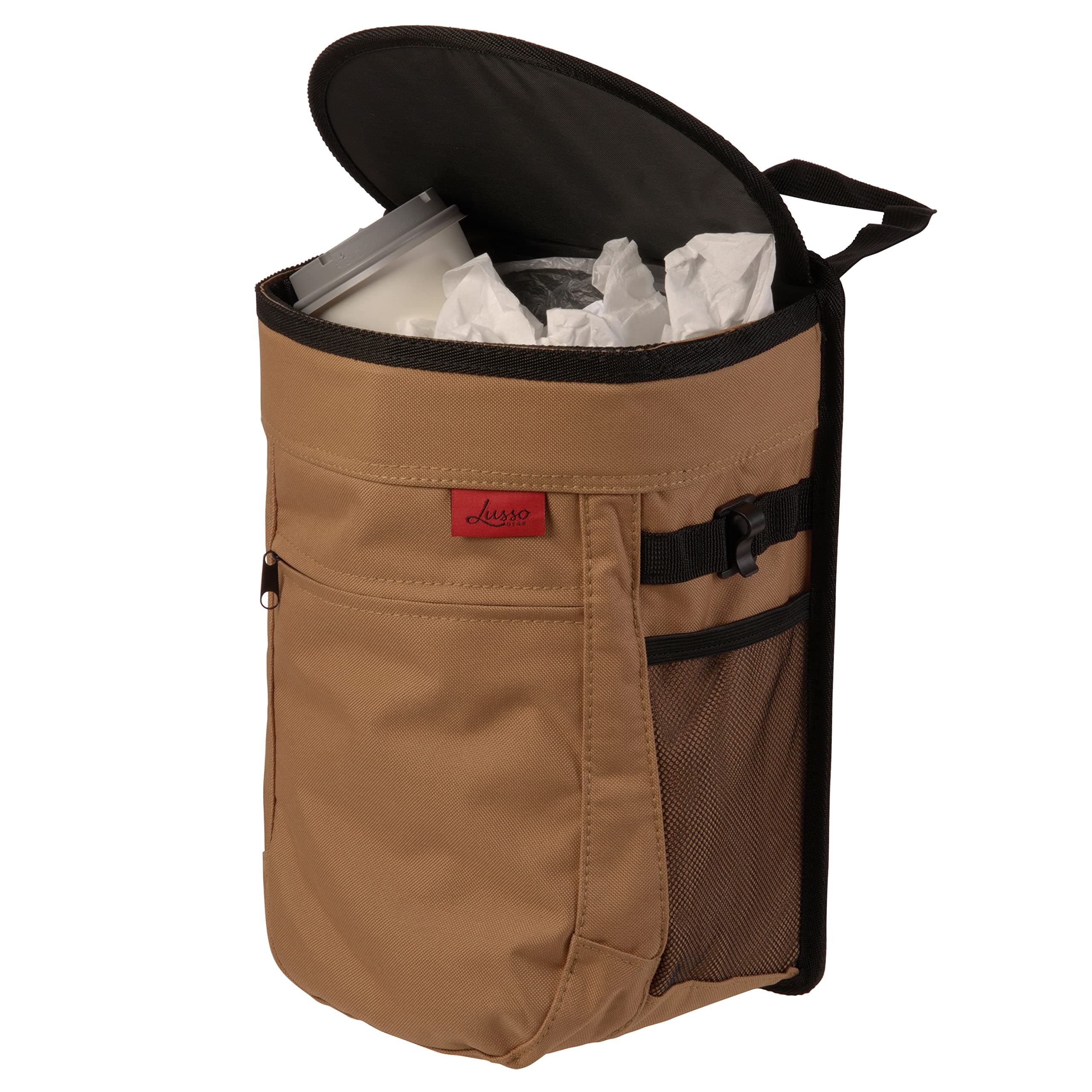 Lusso Gear Car Trash Can 3.5 Gal
