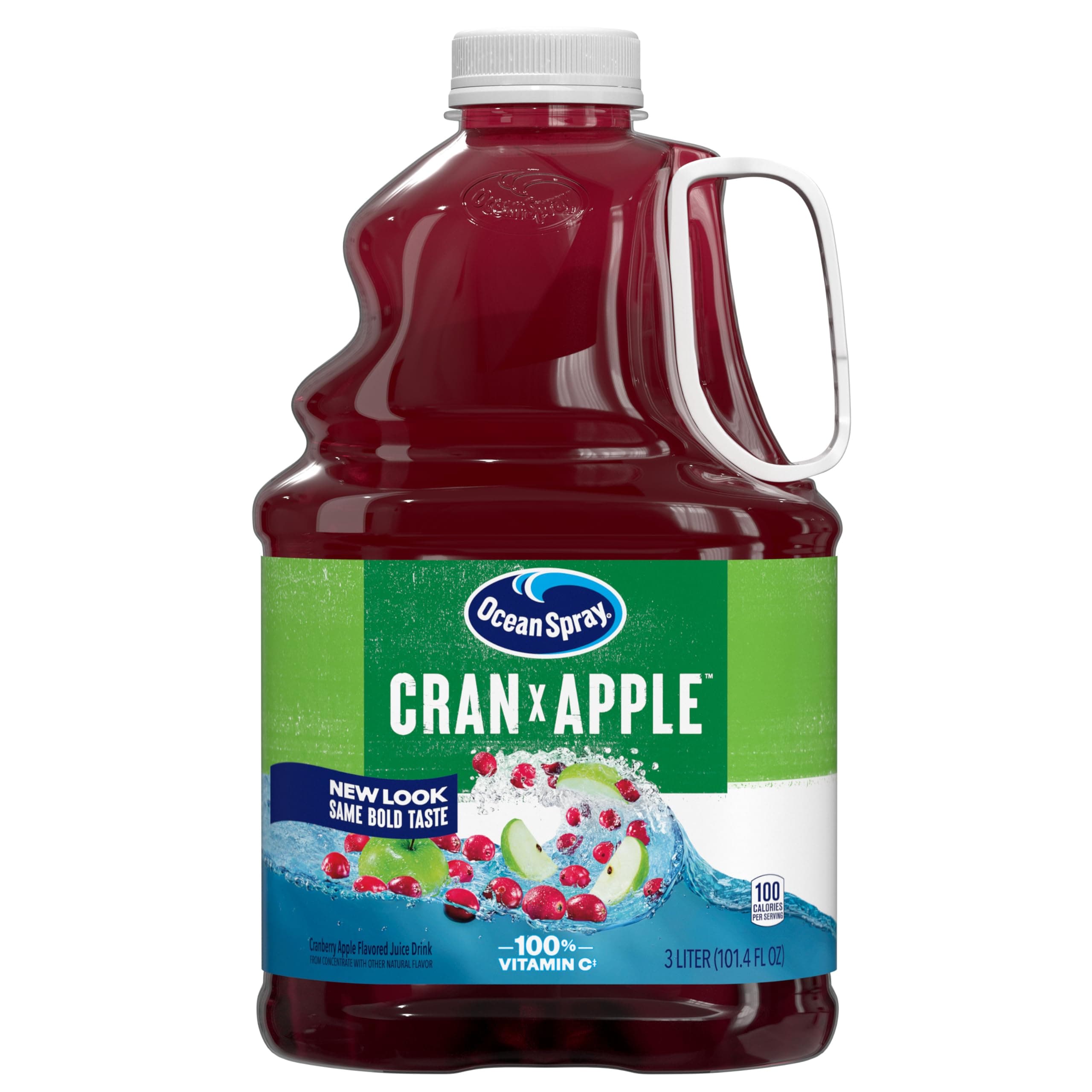Cran-Apple™ Cranberry Apple Juice Drink, 101.4 Fl Oz Bottle (Pack of 1)