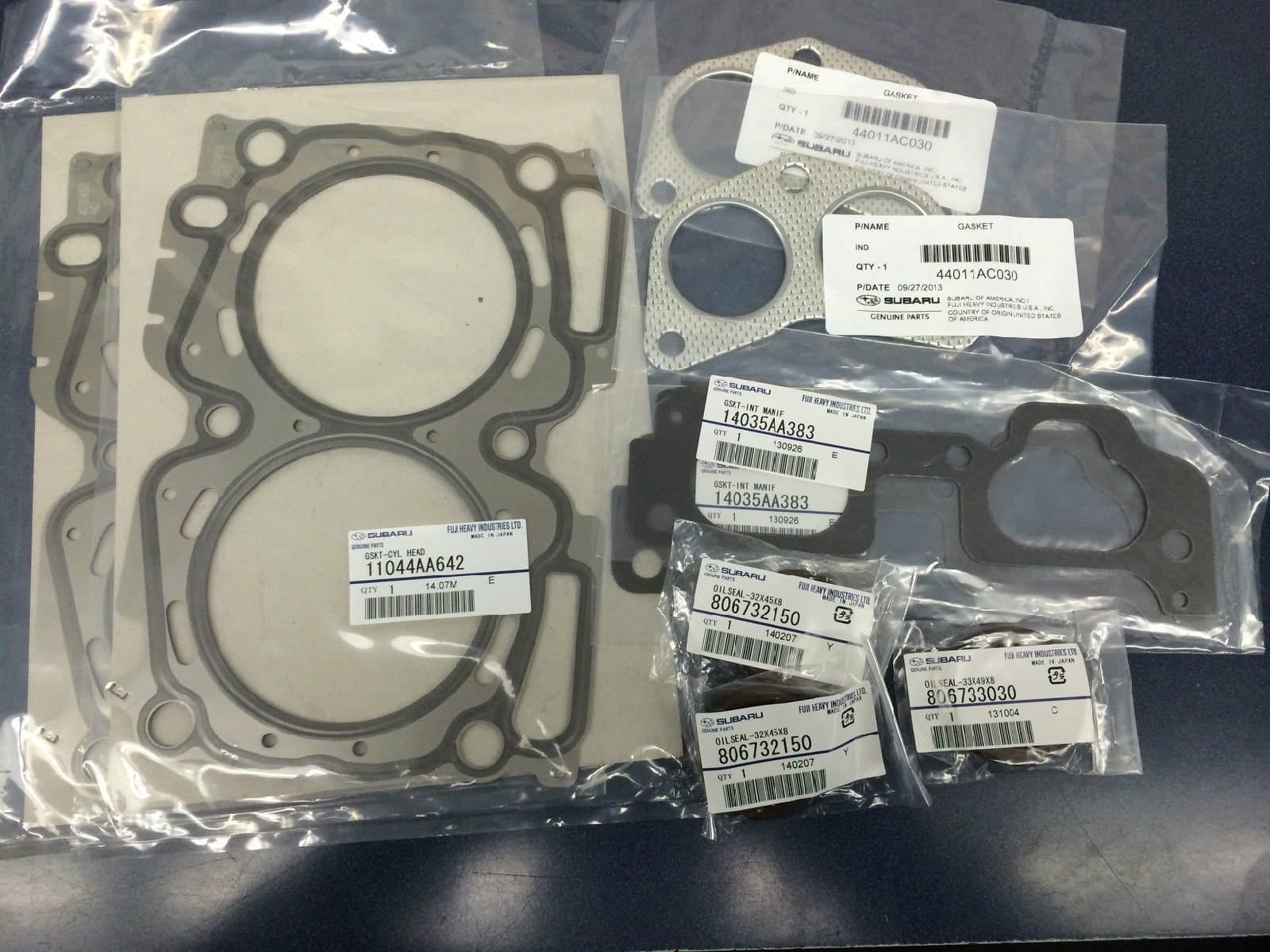 Subaru MLS Head Gasket Kit for Older SOHC Models - Genuine OEM