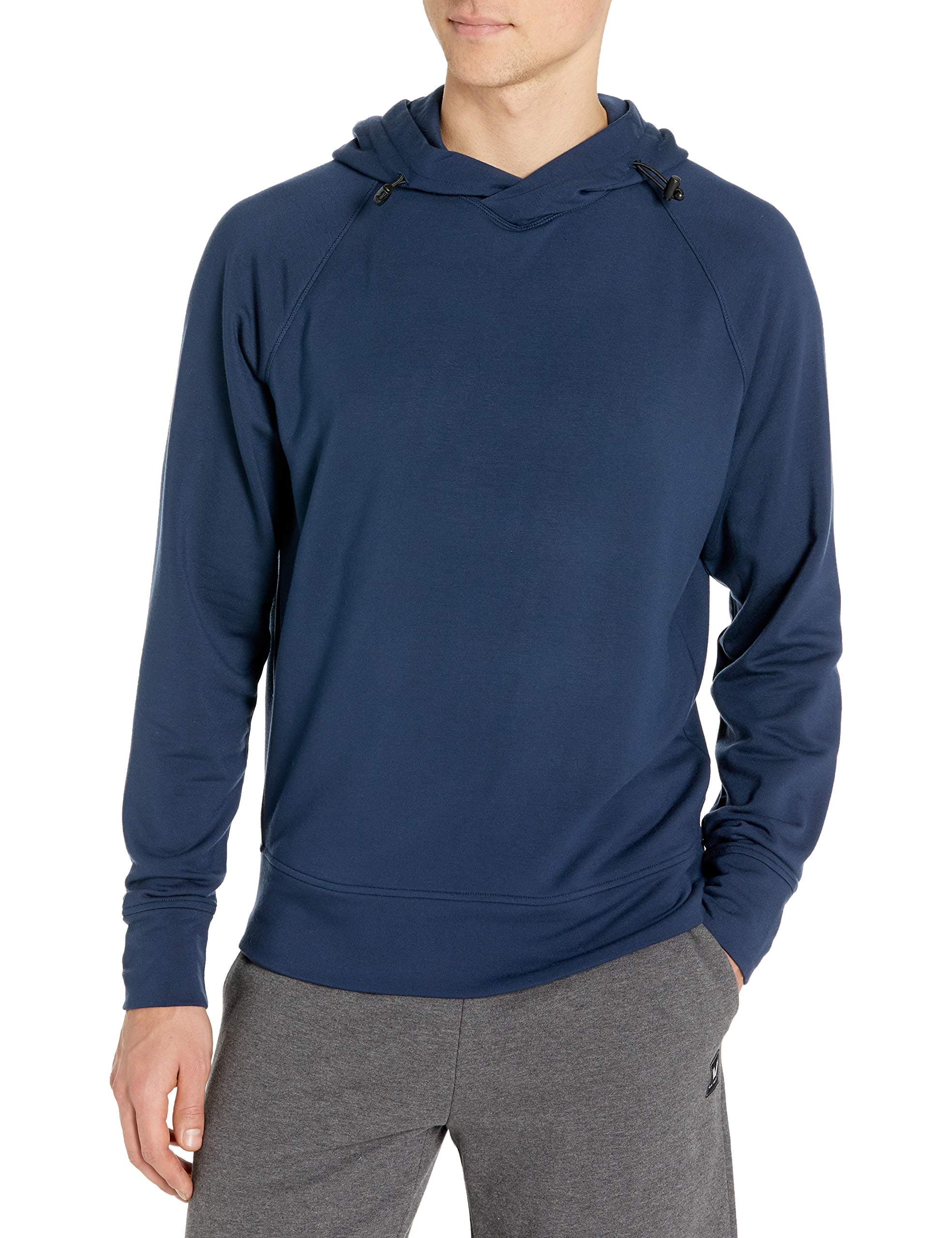 Peak Velocity Men's Yoga Luxe Fleece Pullover Hoodie