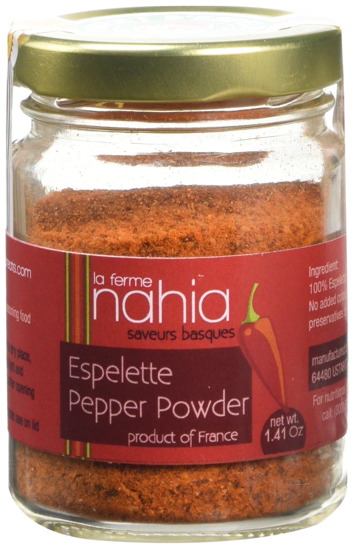 Espelette Chilli Pepper - DPO 40g