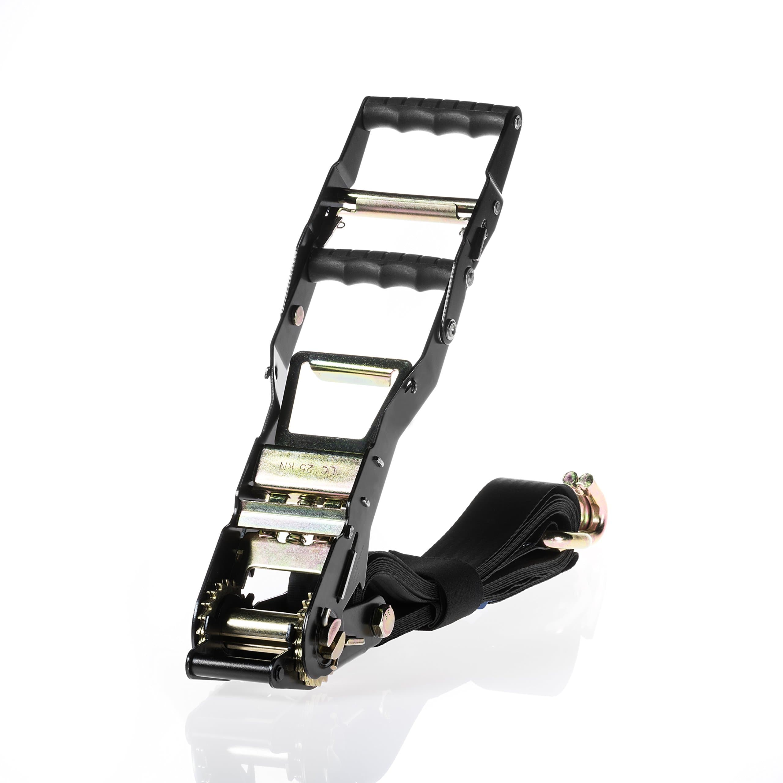 TAS09 - Mandingo Kit SR - 1x Double lever Ratchet XXL-Soft Release, 1x Roundsling 1T 3M, 1x 1,5T 12mm Schakle, 2x Tree Protection XL, 1x Backup kit.