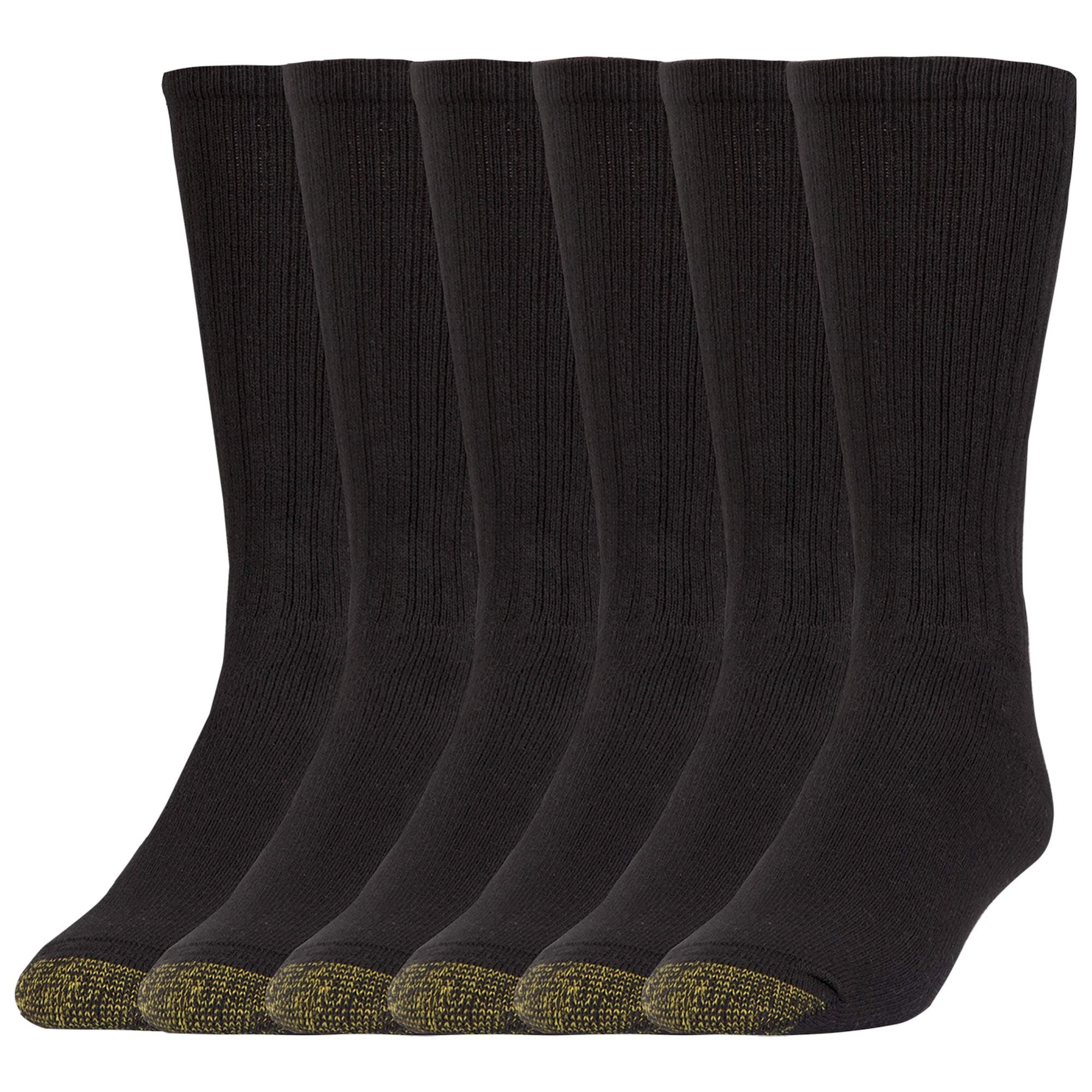 GOLDTOE Men's Harrington Crew Socks, Multipairs