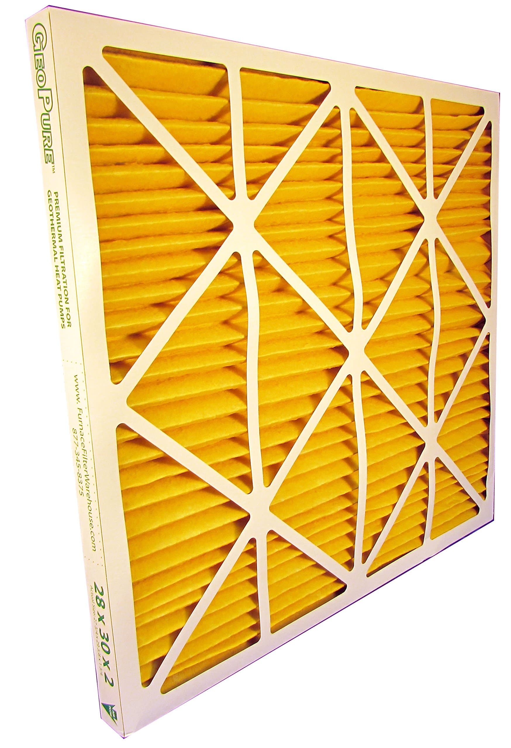 28x30x2 MERV 11 GeoPure Geothermal Air Filter (pack of 2)