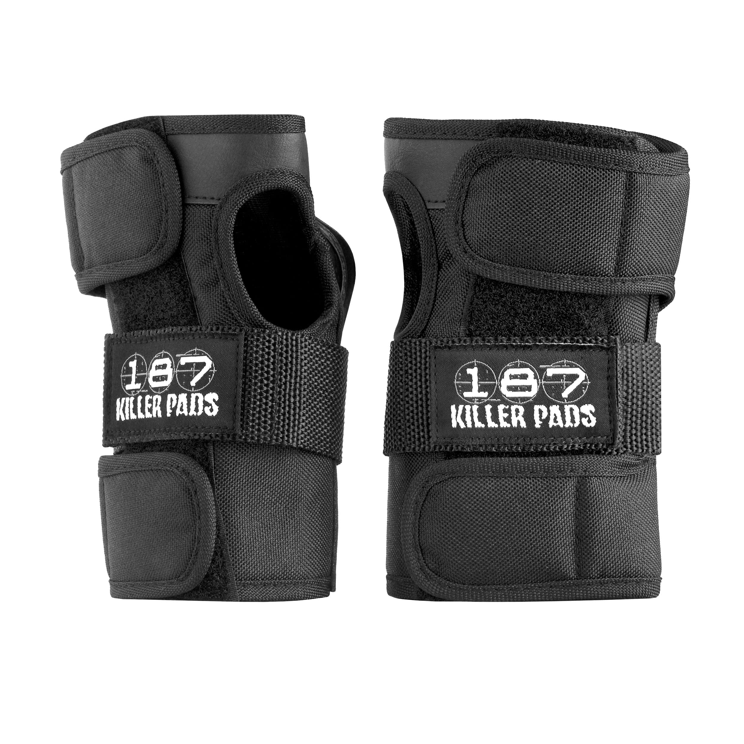 Wrist Guards – Ideal for Skateboarding, in-Line Skating/Rollerblading and Roller Derby (Black, Medium)