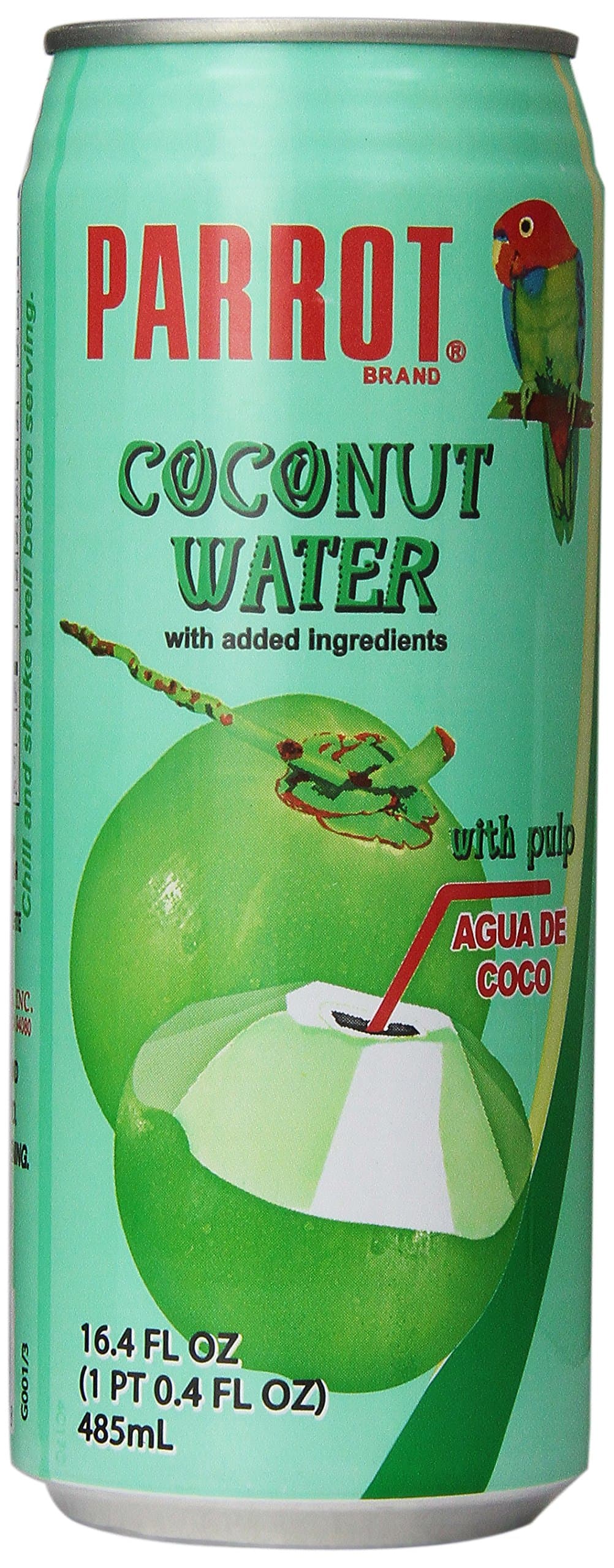Parrot Coconut Water with Pulp, 16.9 oz