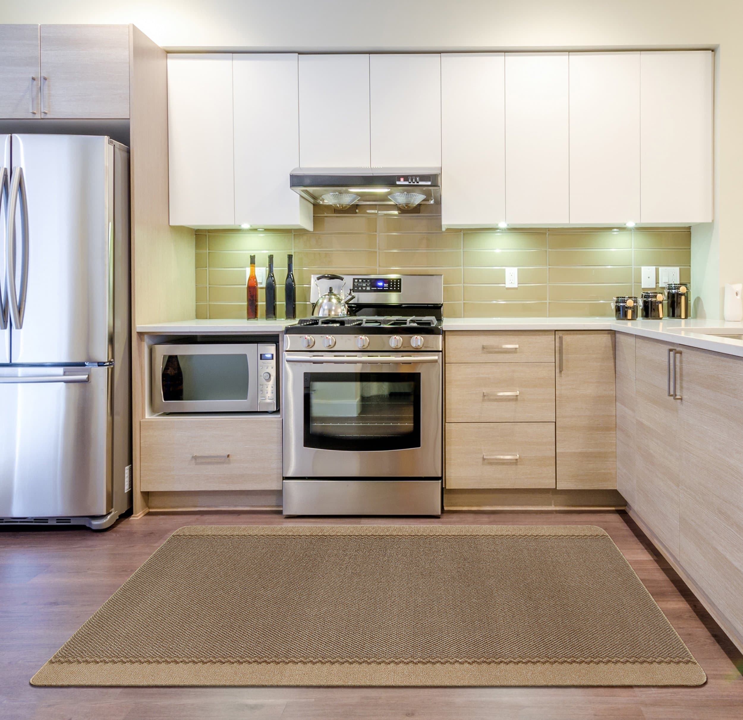 William Armes Dandy Kilkis Extra-Large Washable Rug, Polypropylene, Beige, 190x133