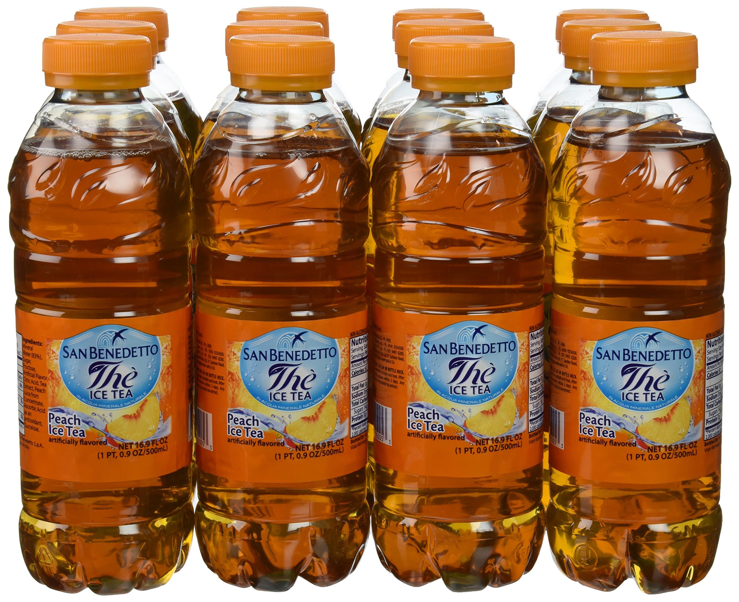 Peach Ice Tea (Pack of 24) - 16.9 Fl Ounce Each