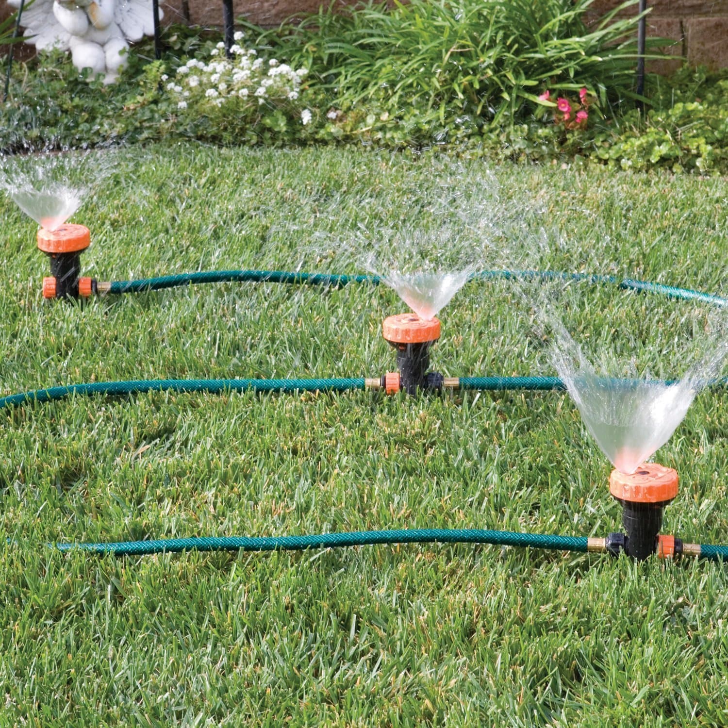 3 in 1 Portable Sprinkler System with 5 Spray Settings